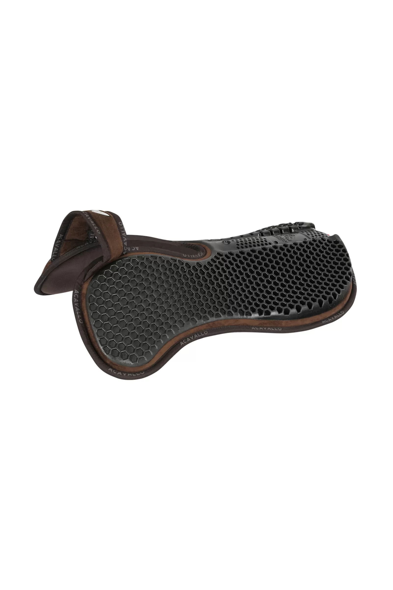 Shop acavallo Hexagonal Gel Pad In Memory Foam, Schoft Vrij, Backriser Brown