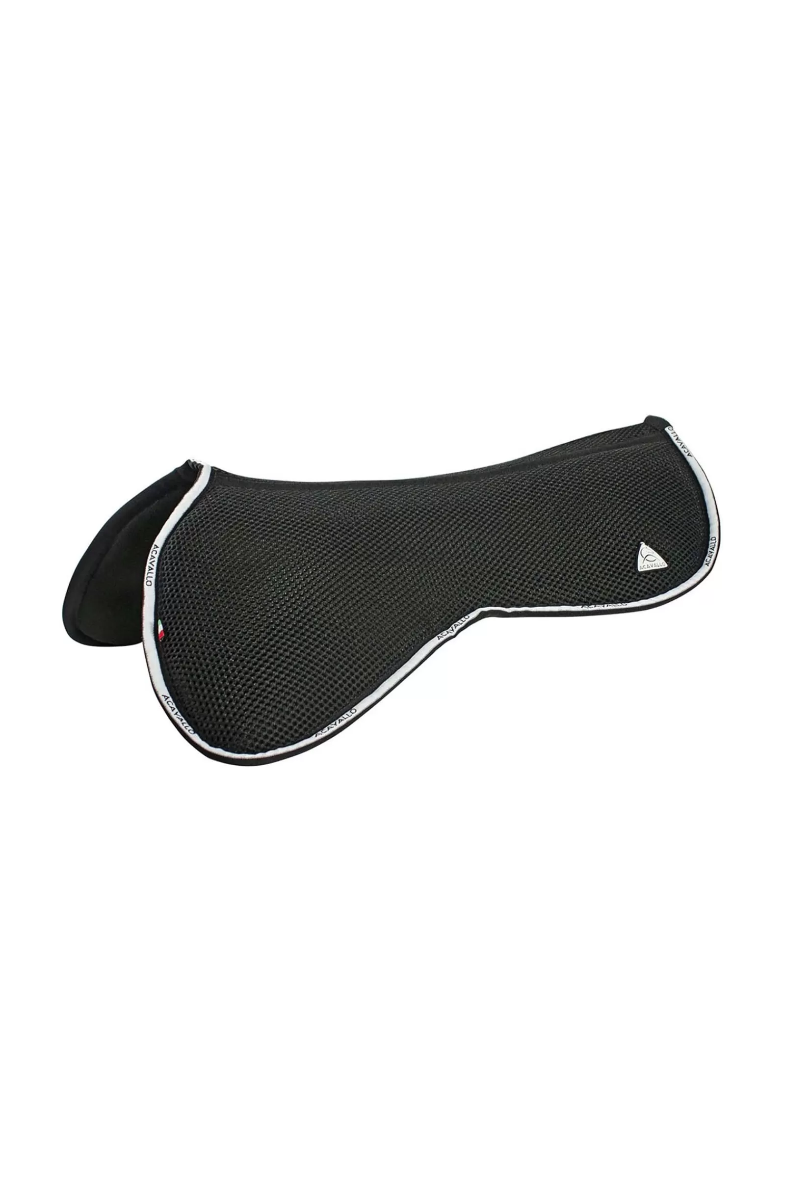 Outlet acavallo Withers Free Double Face 3D Spacer/Micro-Pile & Memory Foam Close Contact Zadelonderlegger Black