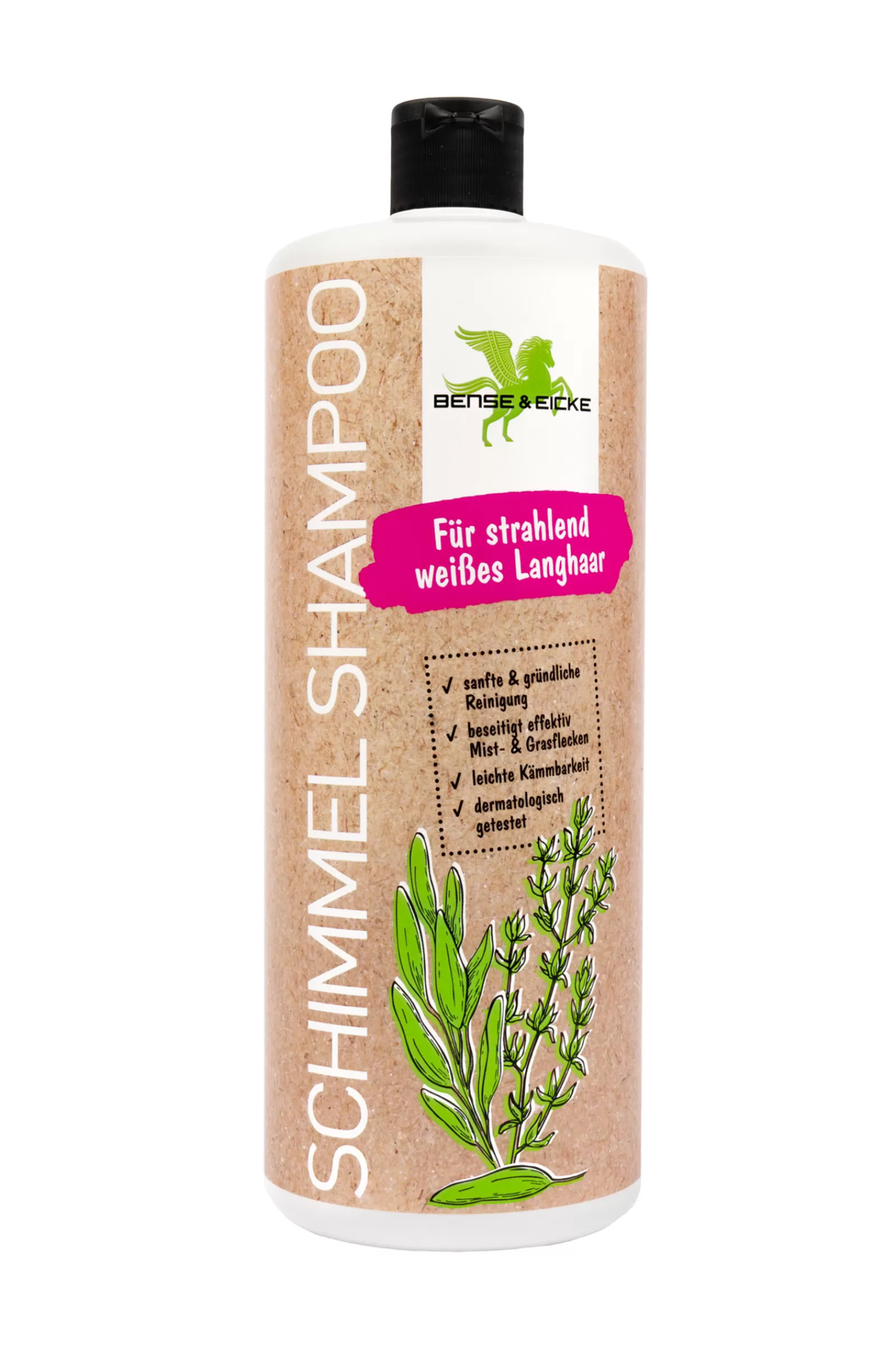 Clearance benseeicke Bense & Eicke Witte Paardenshampoo, 1000Ml Black/Green