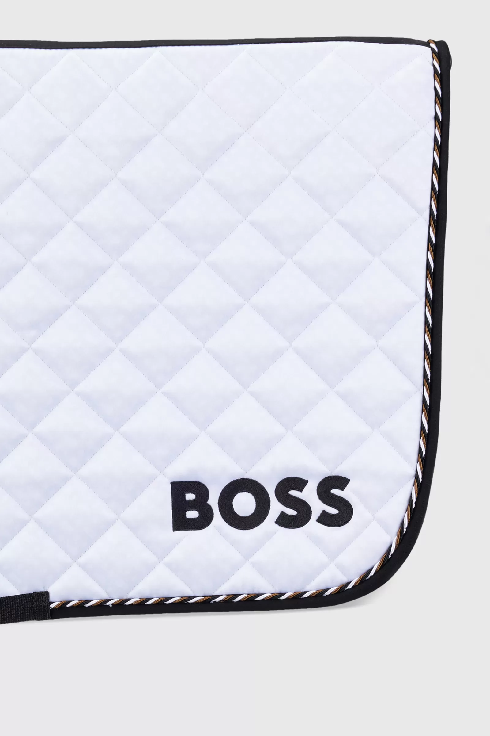 Best boss Monogram Springzadeldek White