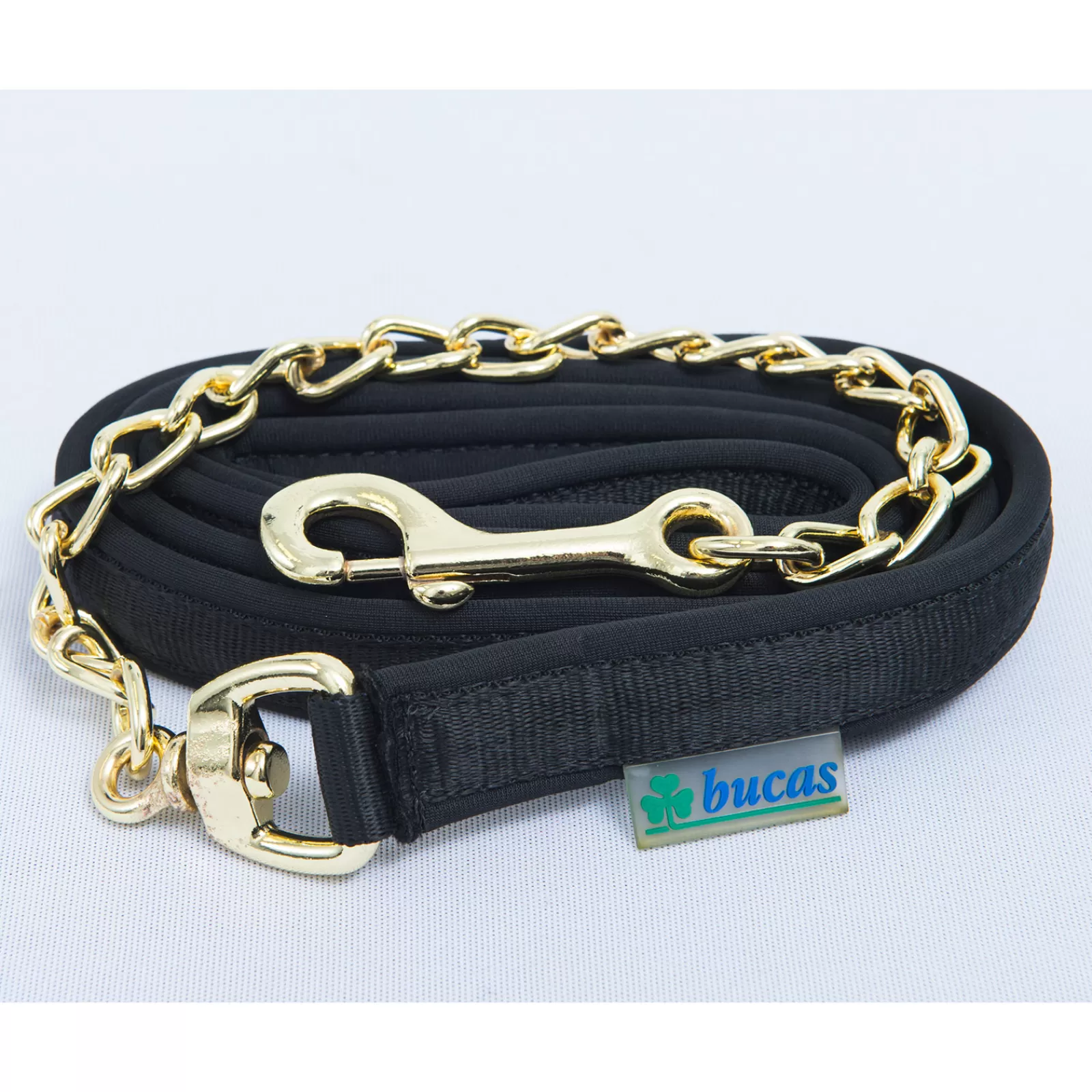 bucas Stallion Chain Lead- Halstertouwen