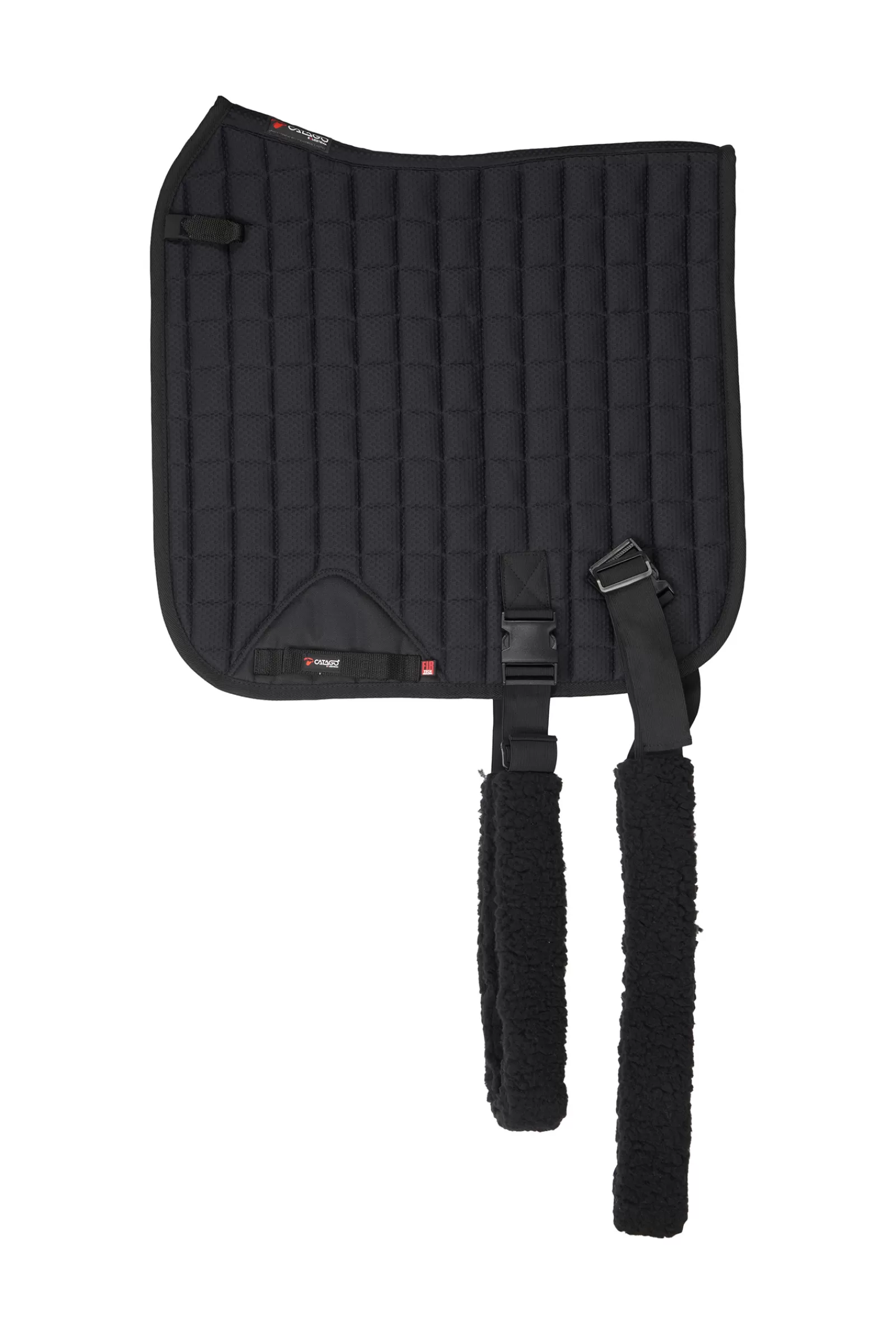 Cheap catago Fir-Tech Training Veelzijdigheidzadeldek Met Elastiek Black