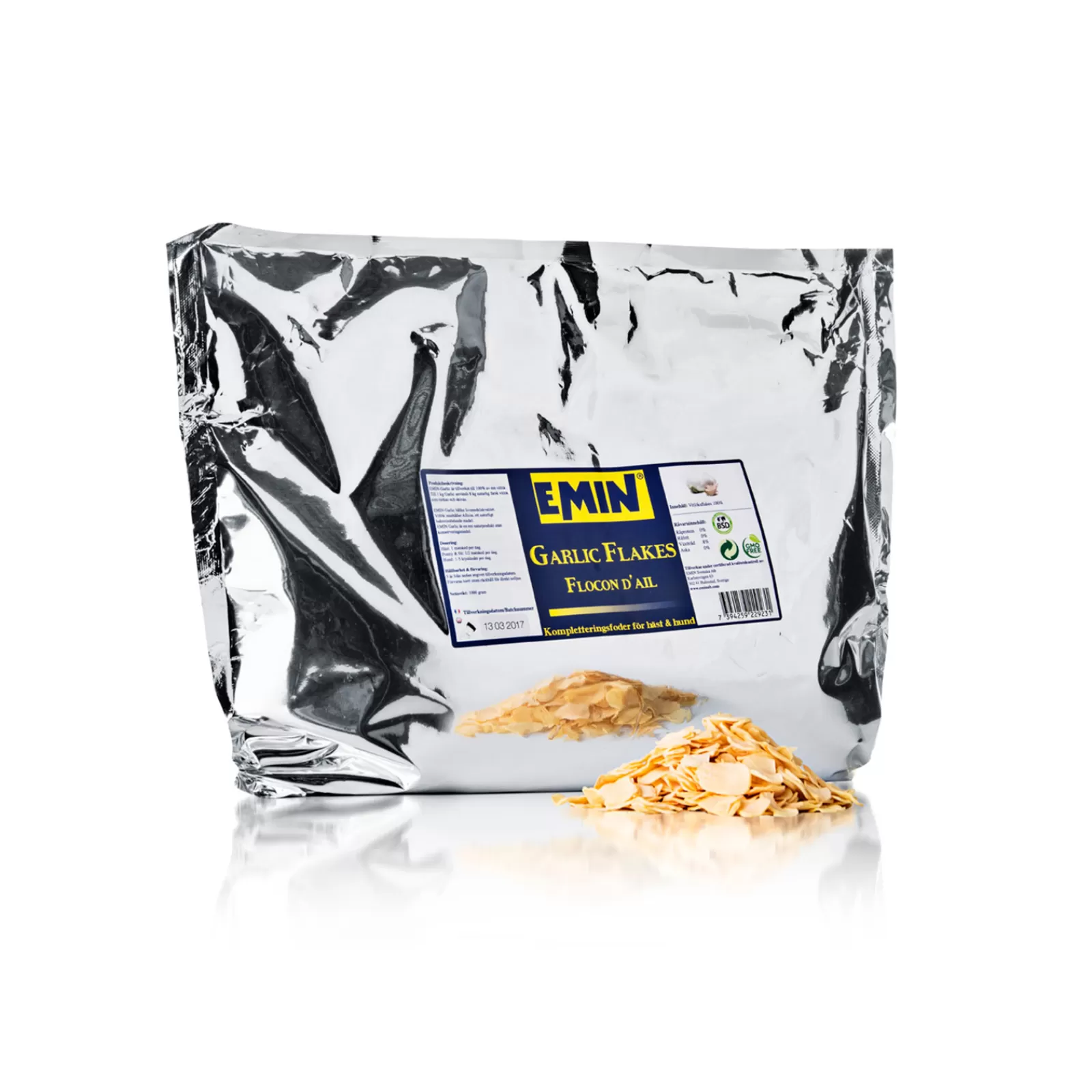 Best emin Garlic Flakes, 1000 Gram Niet Gespecificeerd