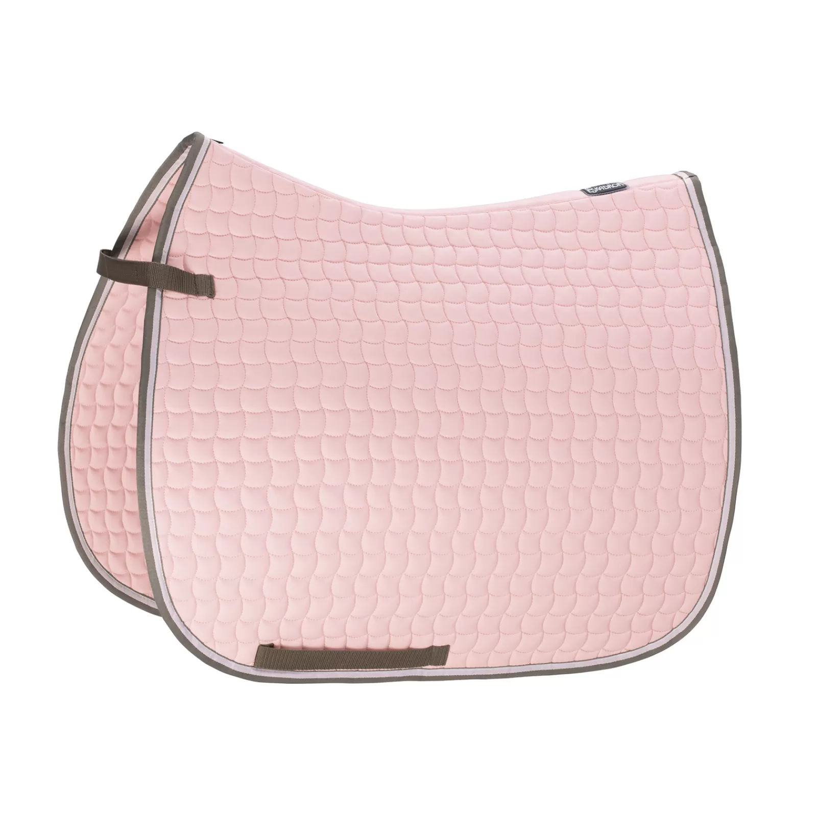 Shop eskadron Katoenen Contrast Dressuurzadeldek Powder Pink