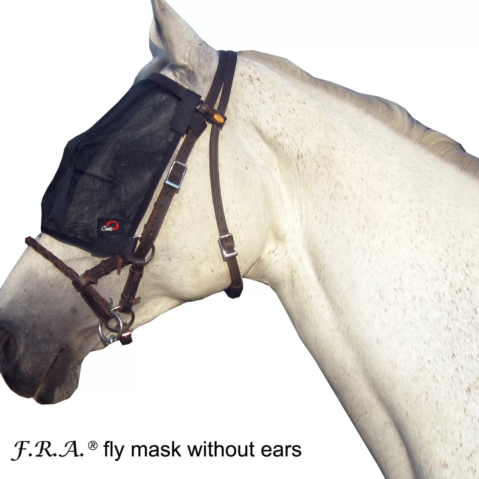 cavallohorseriderfr F.R.A. Cavallo Vliegenmasker- Vliegenmaskers & Vliegenfrontriemen