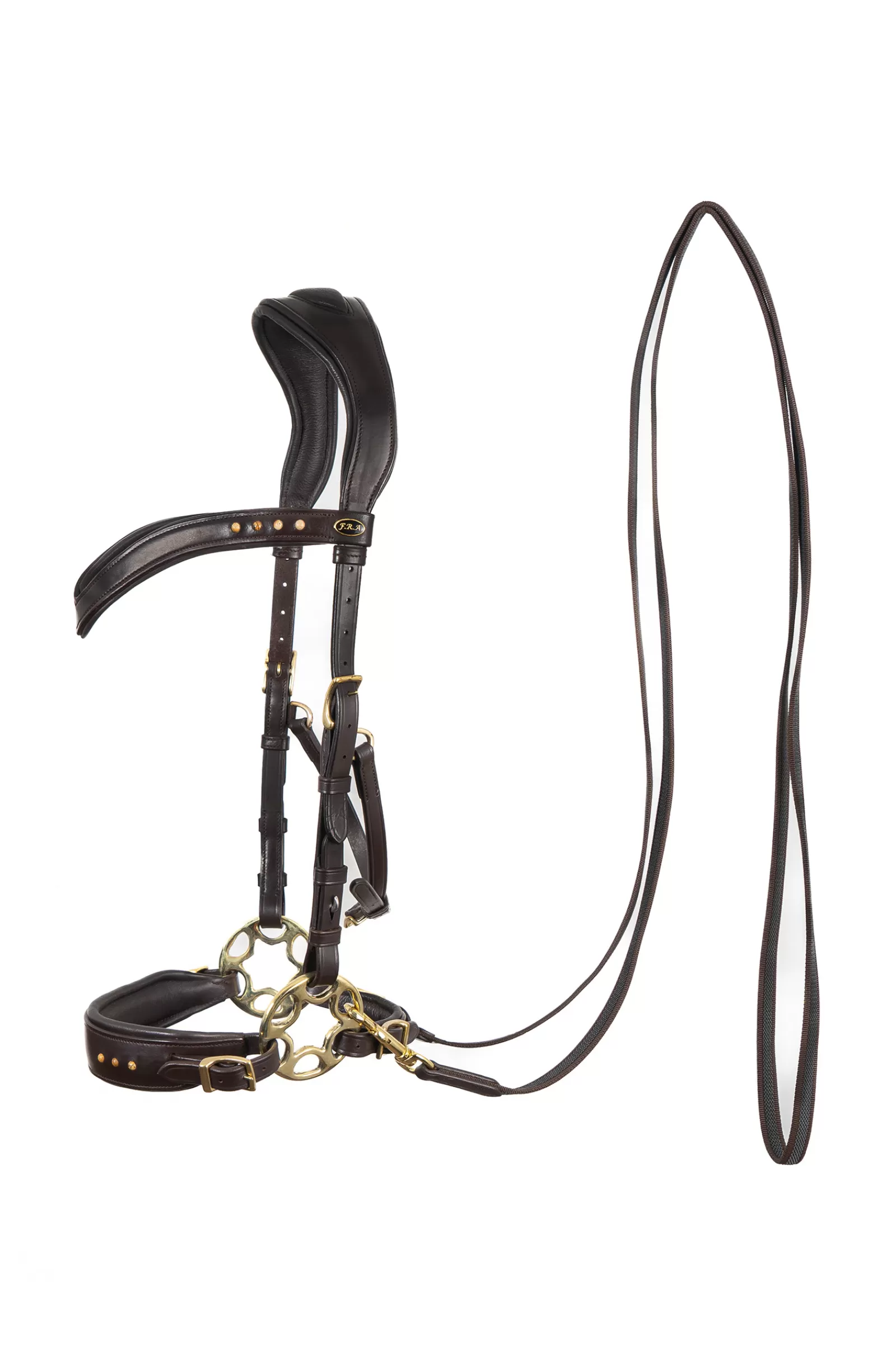 Flash Sale fra F.R.A. Glory System 2 Hackamore, Bruin Brown