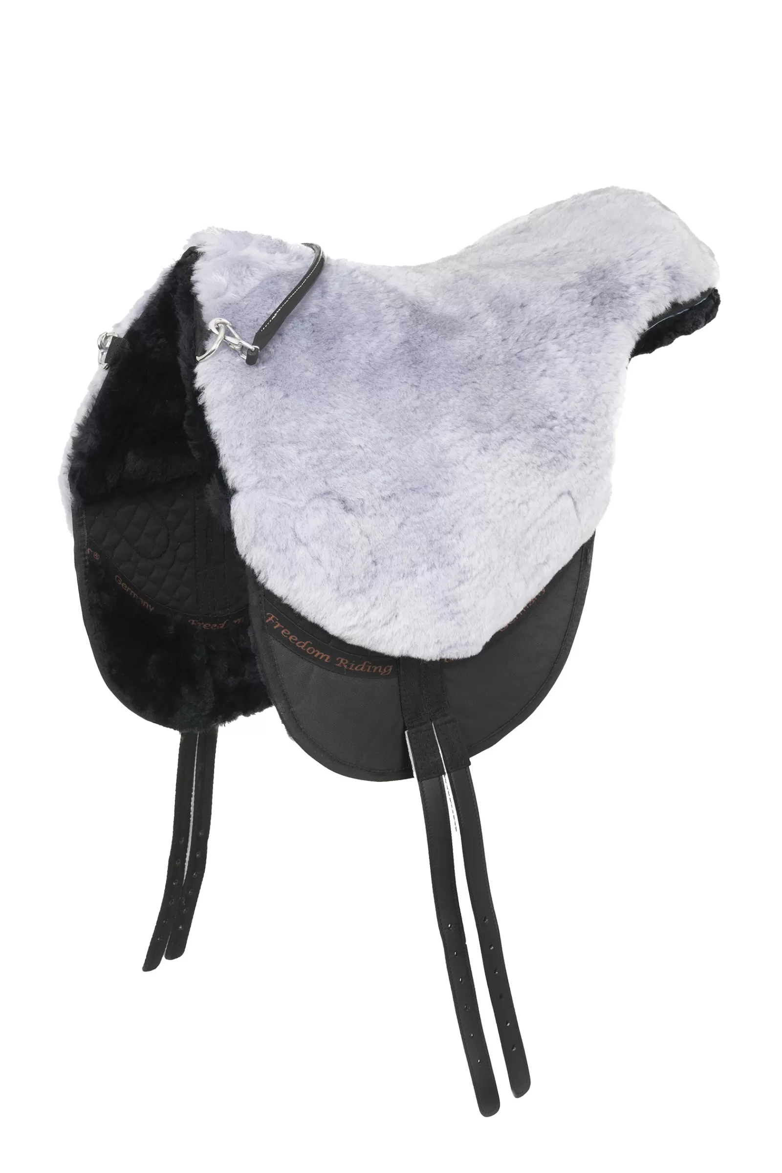 Discount fra F.R.A. Macon Sheepskin Barebackpad, M Black/Gray