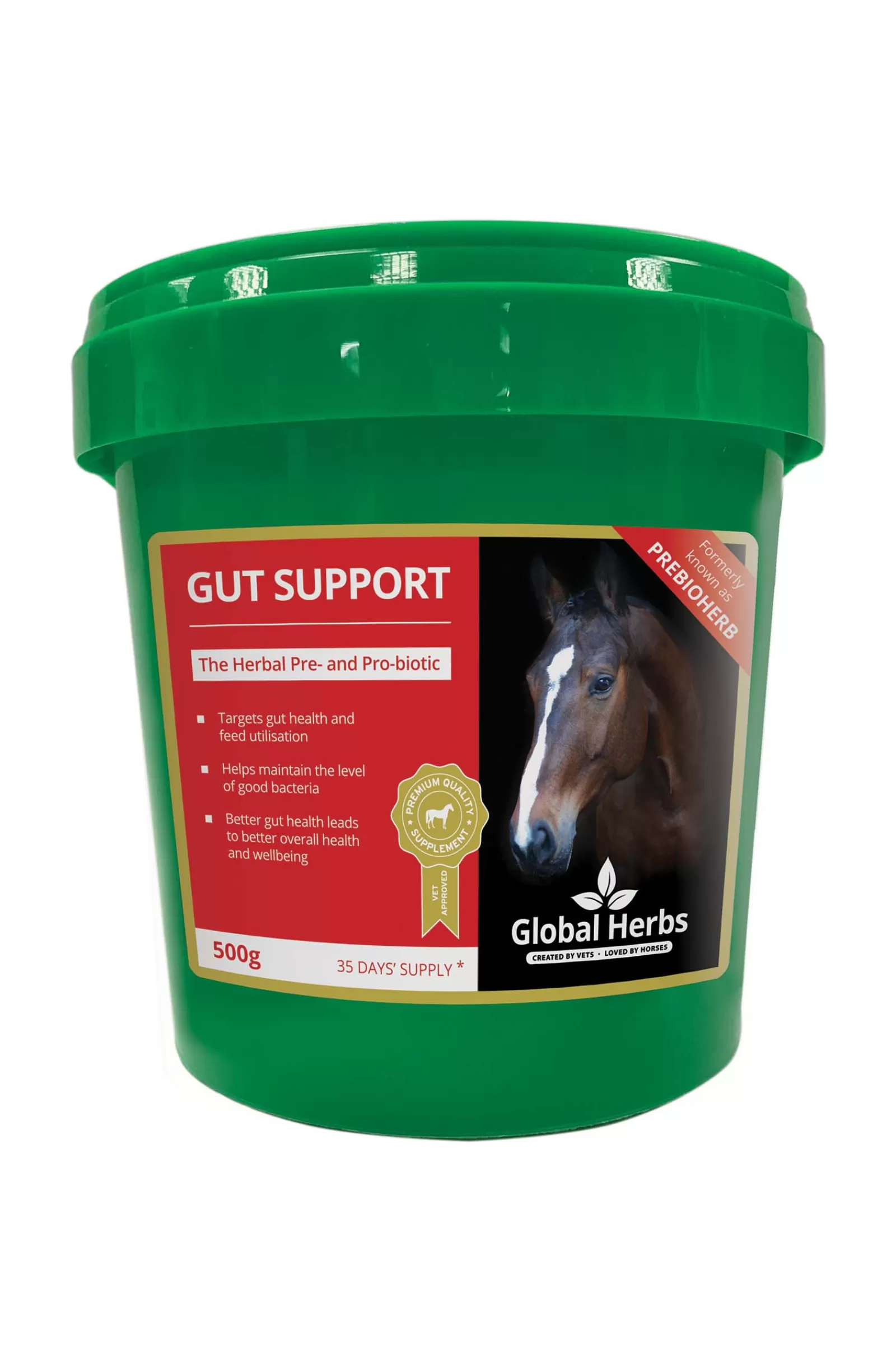 Outlet globalherbs Global Herbs Gut Support 500 Gram Niet Gespecificeerd