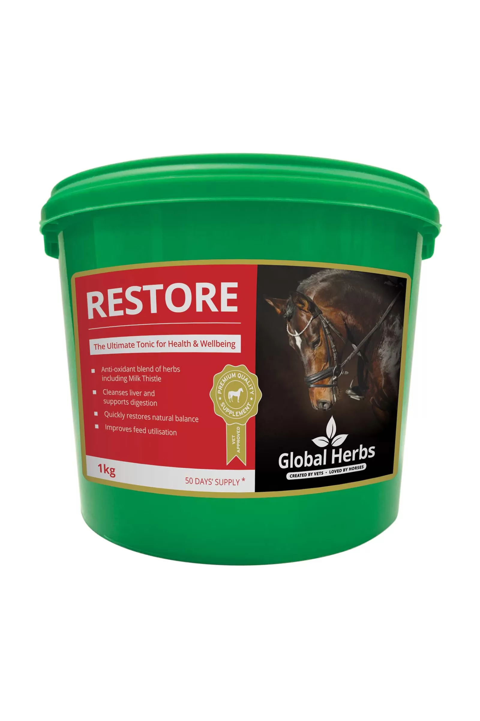 Hot globalherbs Global Herbs Restore, 1 Kg Niet Gespecificeerd