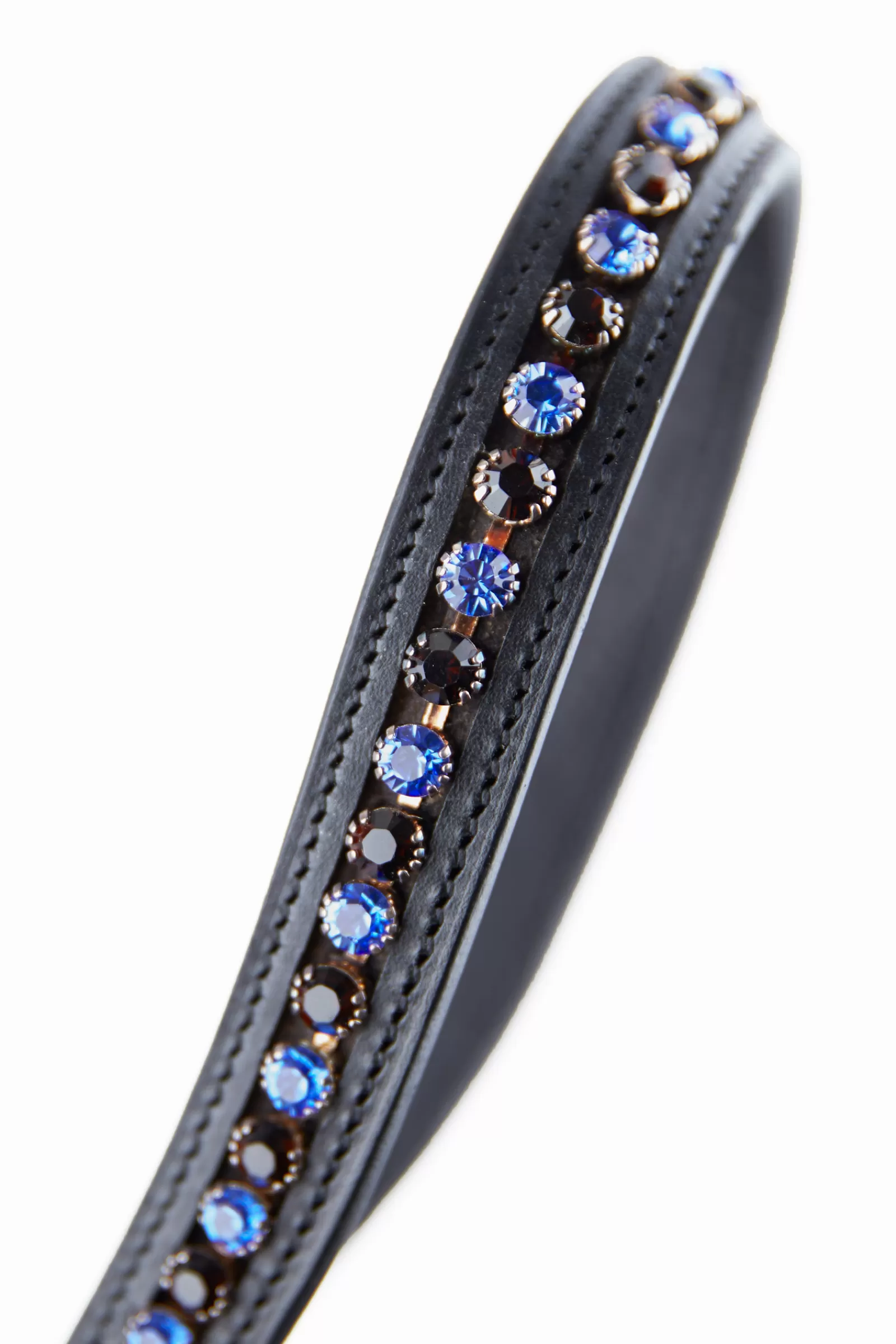 Cheap * Halstatt Frontriem Met Swarovski Kristallen Black