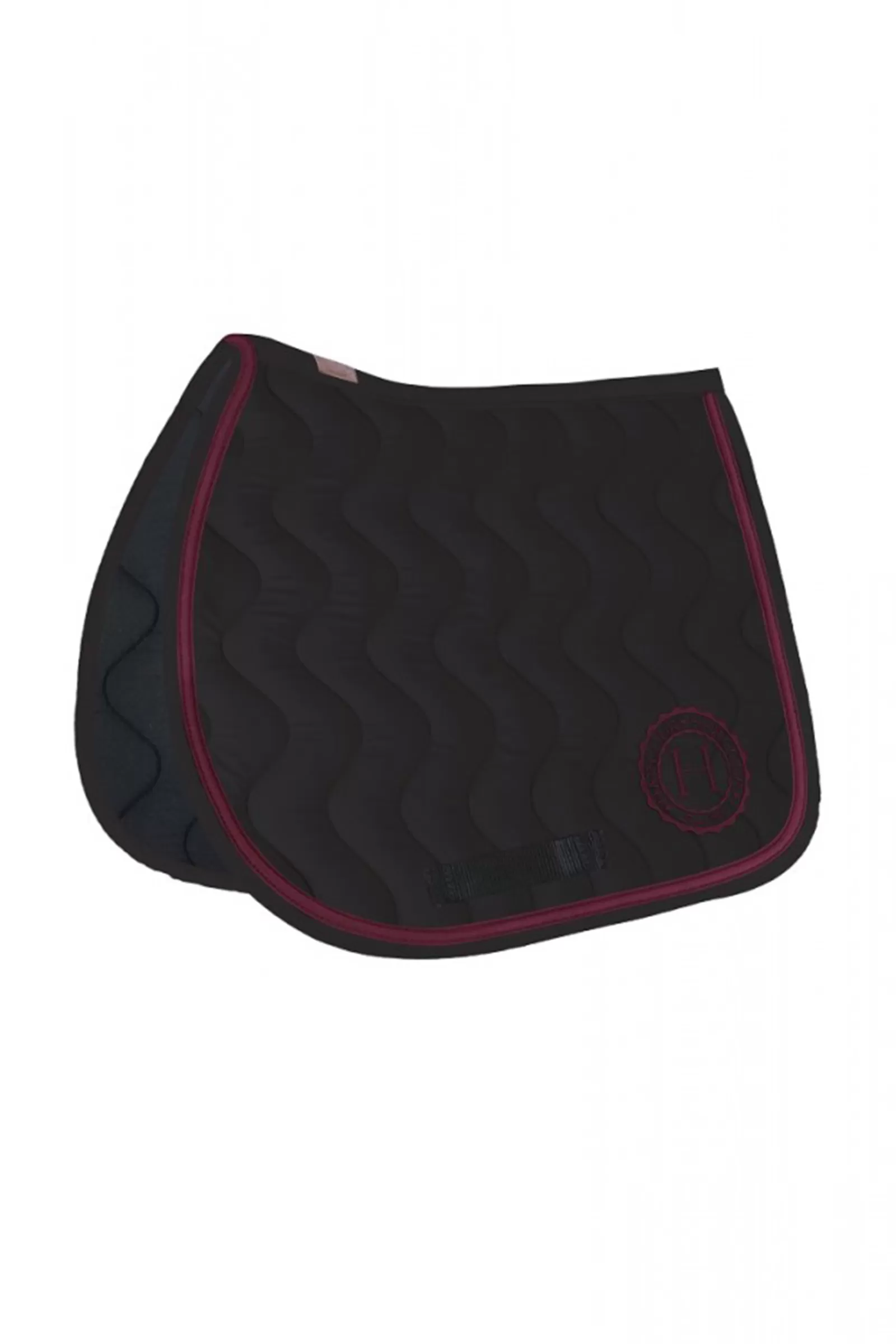 Cheap harcour Versailles All Purpose Saddle Pad Rider With Logo Black