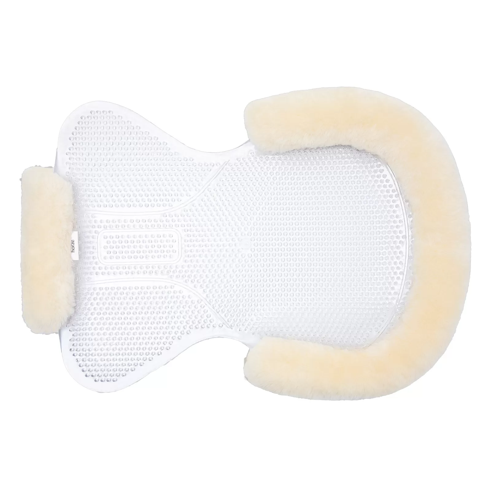 Best Sale * Harleigh Gel Pad Met Lamsvel Rand Off-White