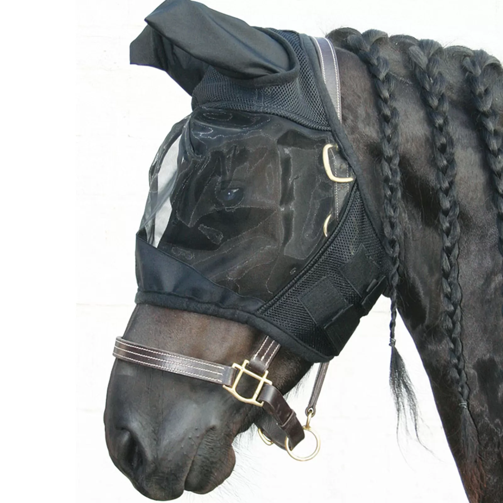 harryshorse Harry'S Horse Fly Mask Flyshield- Vliegenmaskers & Vliegenfrontriemen