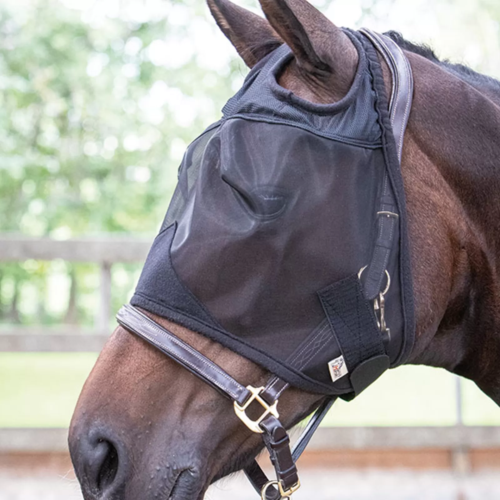 harryshorse Harry'S Horse Fly Mask Flyshield Without Ears- Vliegenmaskers & Vliegenfrontriemen