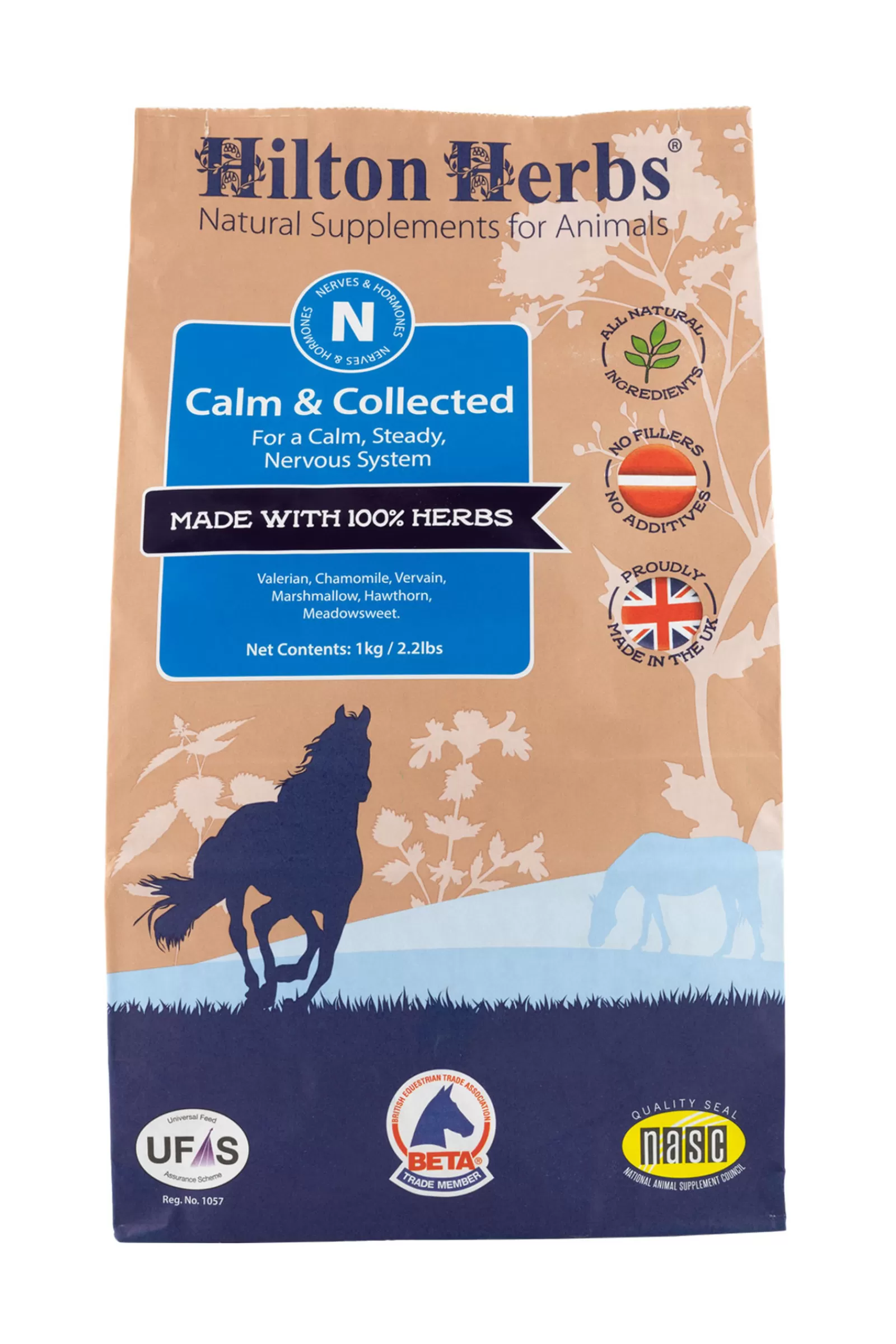 Store hiltonherbs Hilton Herbs Calm & Collected – Temperamend, 1Kg Niet Gespecificeerd