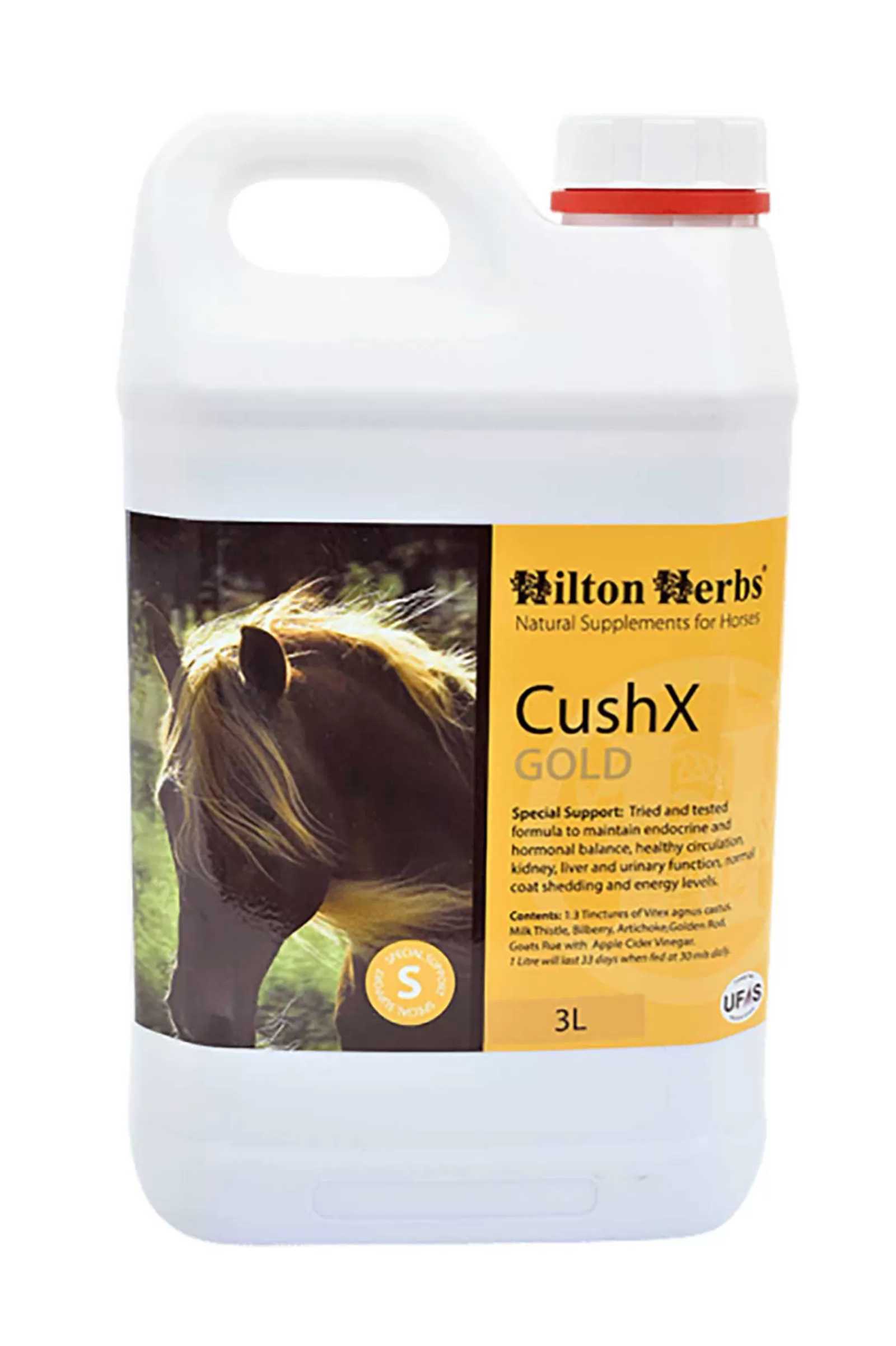 Best Sale hiltonherbs Hilton Herbs Cush X Gold Supports Endocrine System, 3 L Niet Gespecificeerd
