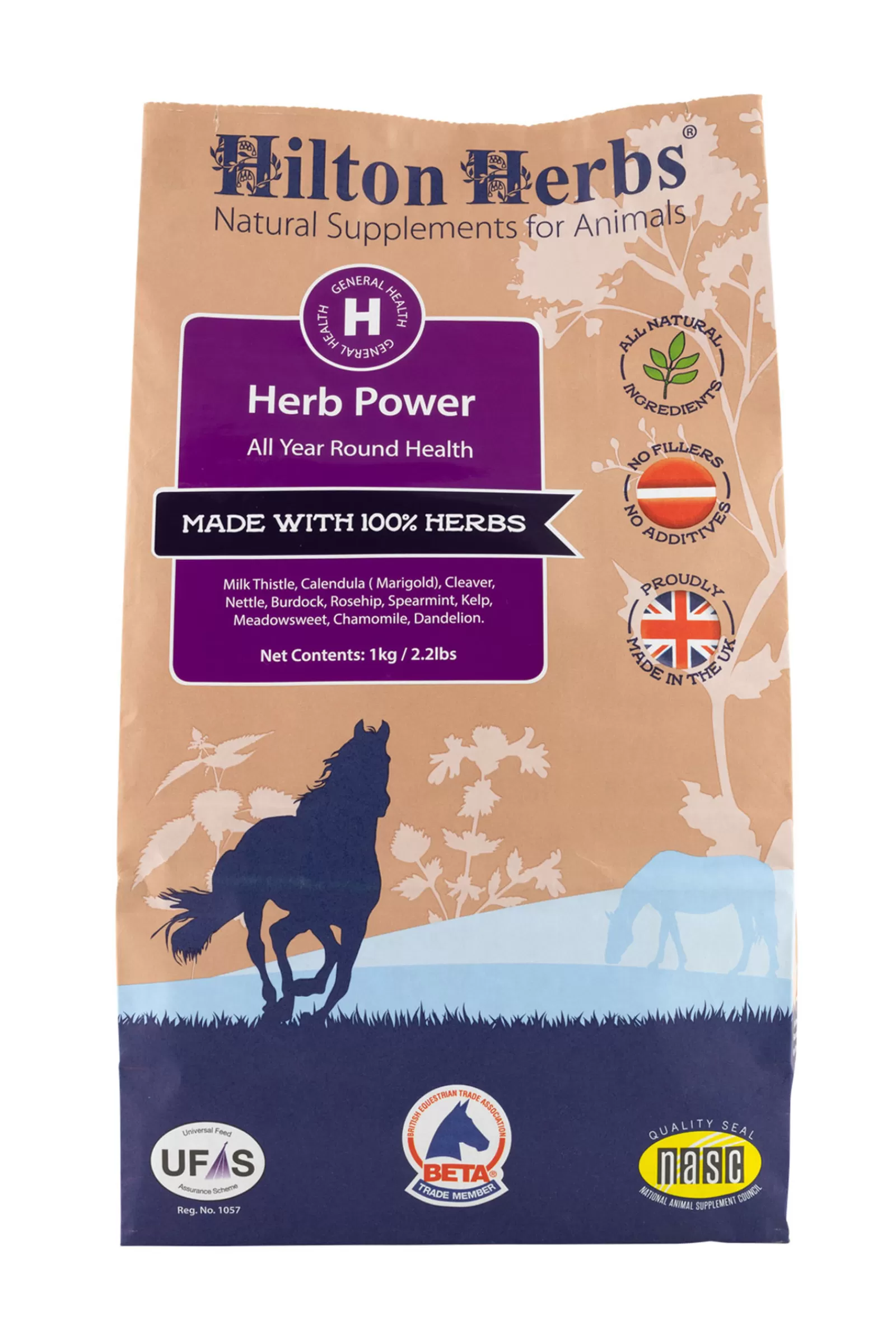 Discount hiltonherbs Hilton Herbs Herb Power, 1 Kg Niet Gespecificeerd