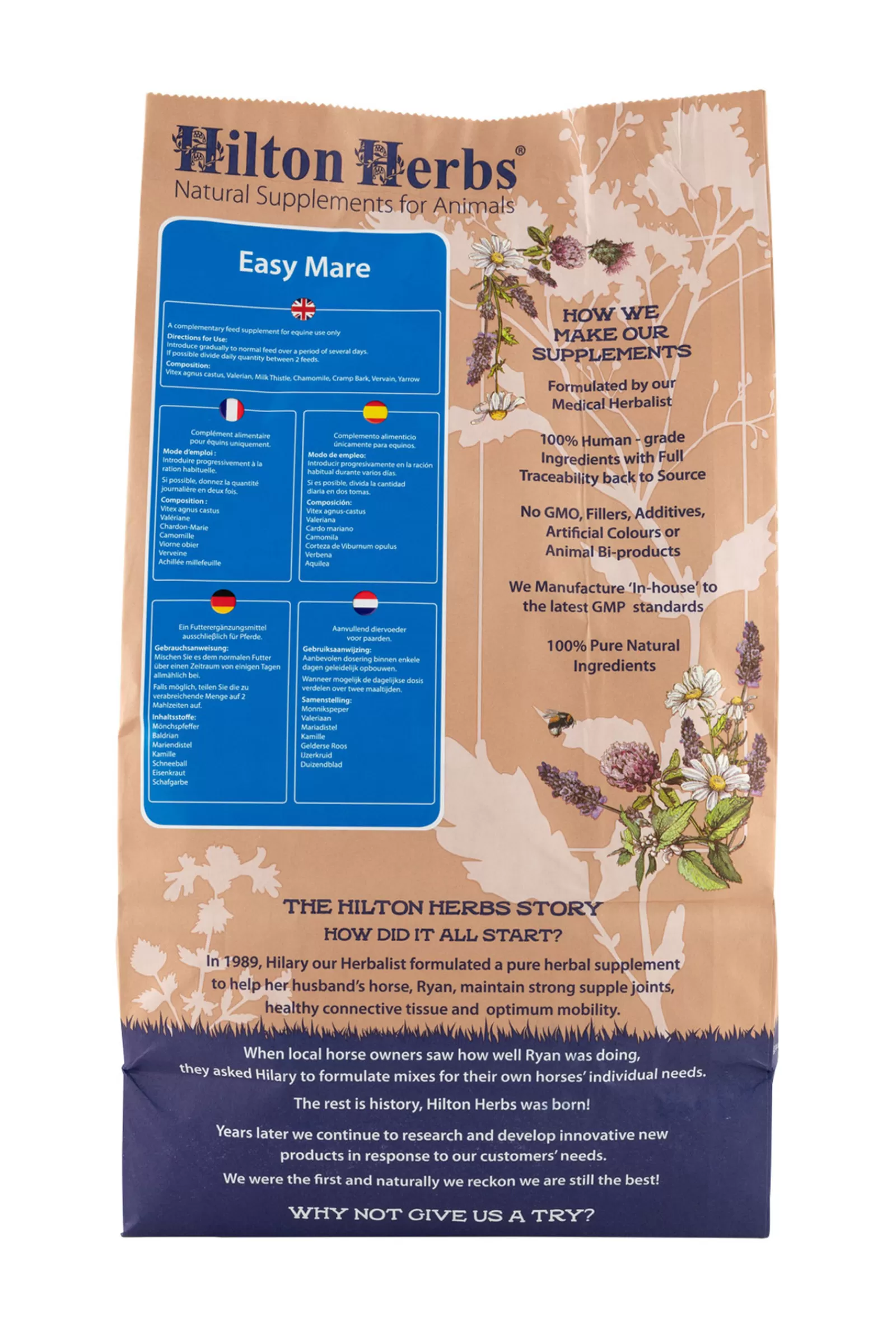 New hiltonherbs Easy Mare, Container 1 Kg Niet Gespecificeerd