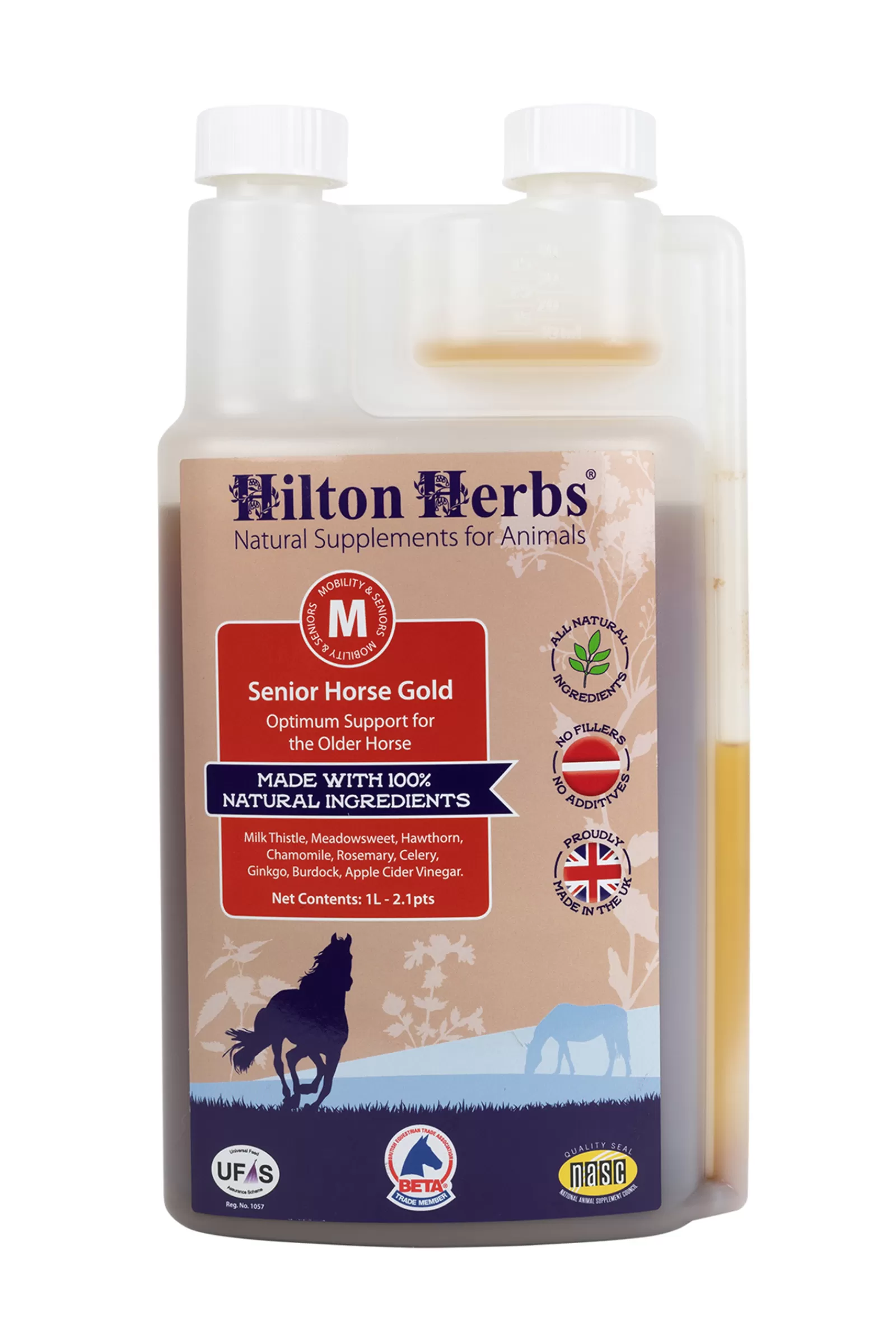 Online hiltonherbs Senior Horse Gold, 1 L Niet Gespecificeerd