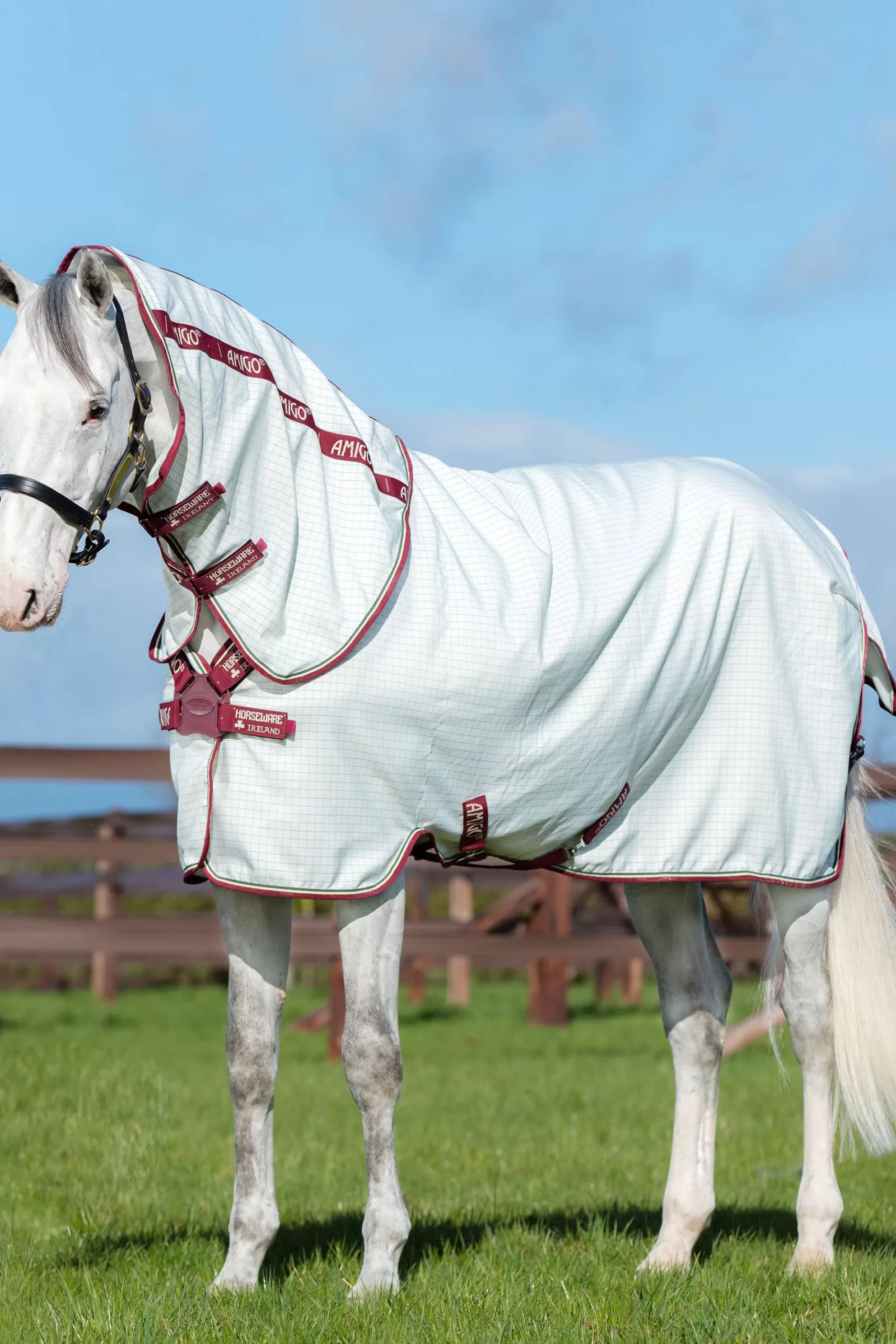 horseware Amigo Aussie Allrounder, Schijfsluiting- Vliegendekens