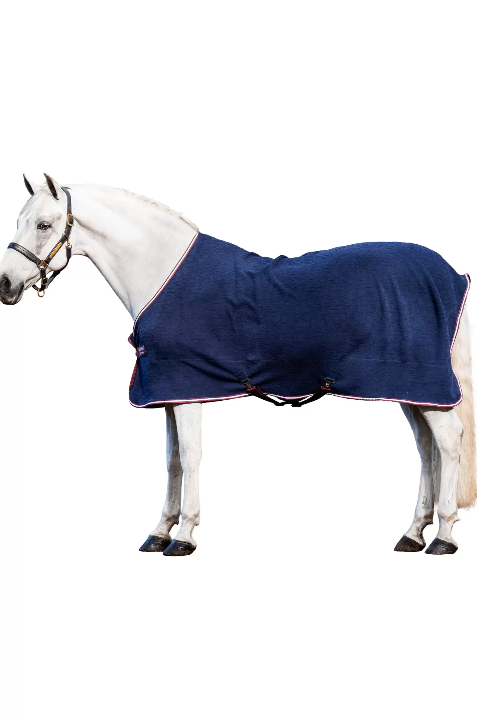 horseware Embossed Jersey Cooler- Zweetdekens & Fleecedekens