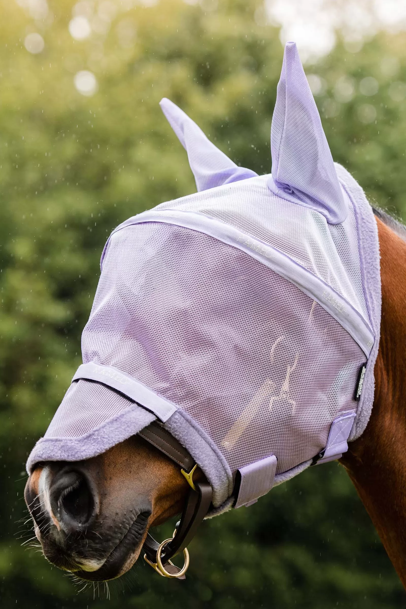 horseware Rambo Vliegenmasker Plus Onbehandeld- Vliegenmaskers & Vliegenfrontriemen