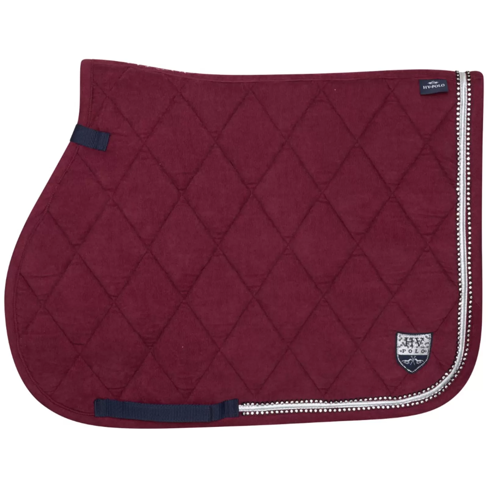 Hot hvpolo Hv Polo Estelle All Purpose Saddlepad Burgundy Dark Red