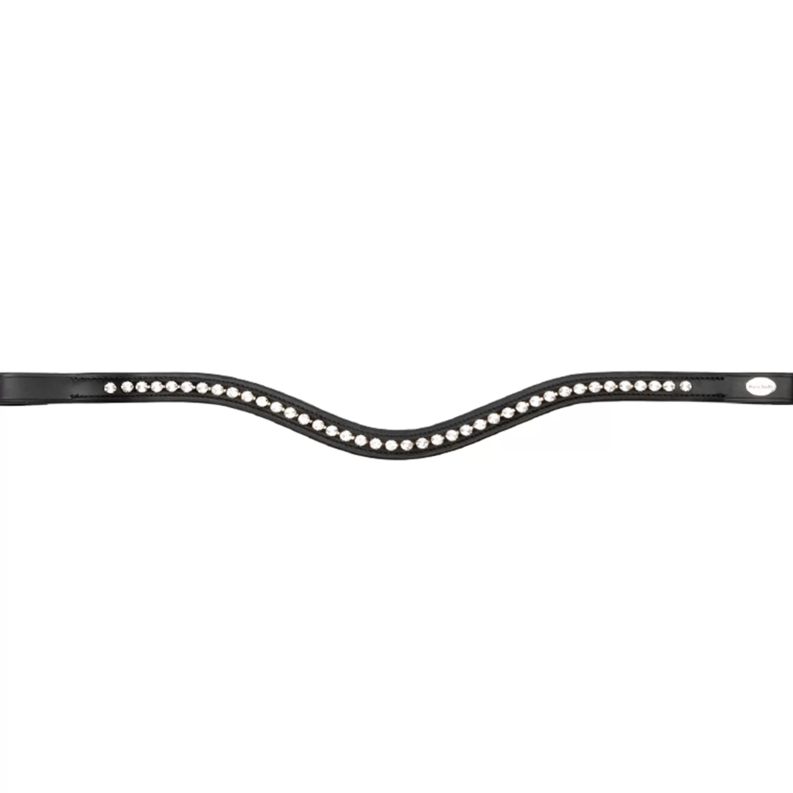 Cheap kavalkade Browband Classic-Weymouth Black/White