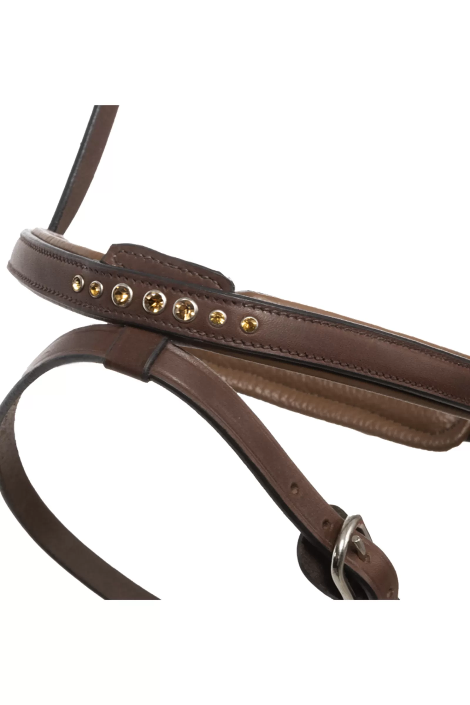 Outlet kavalkade Gull English Noseband For Aradis Icelandic Bridle Brown