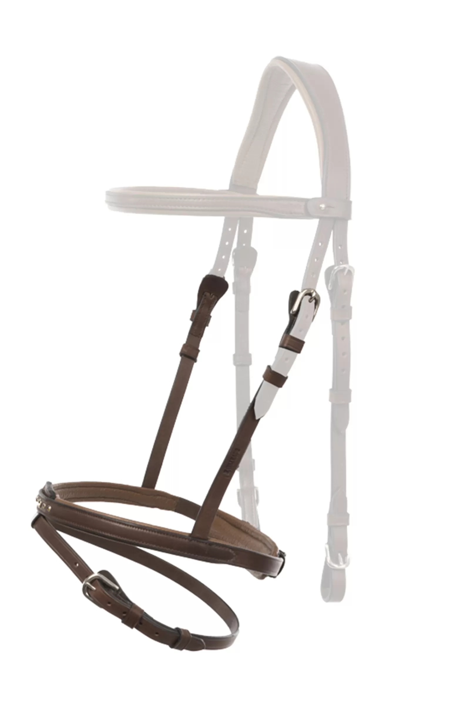 Outlet kavalkade Gull English Noseband For Aradis Icelandic Bridle Brown