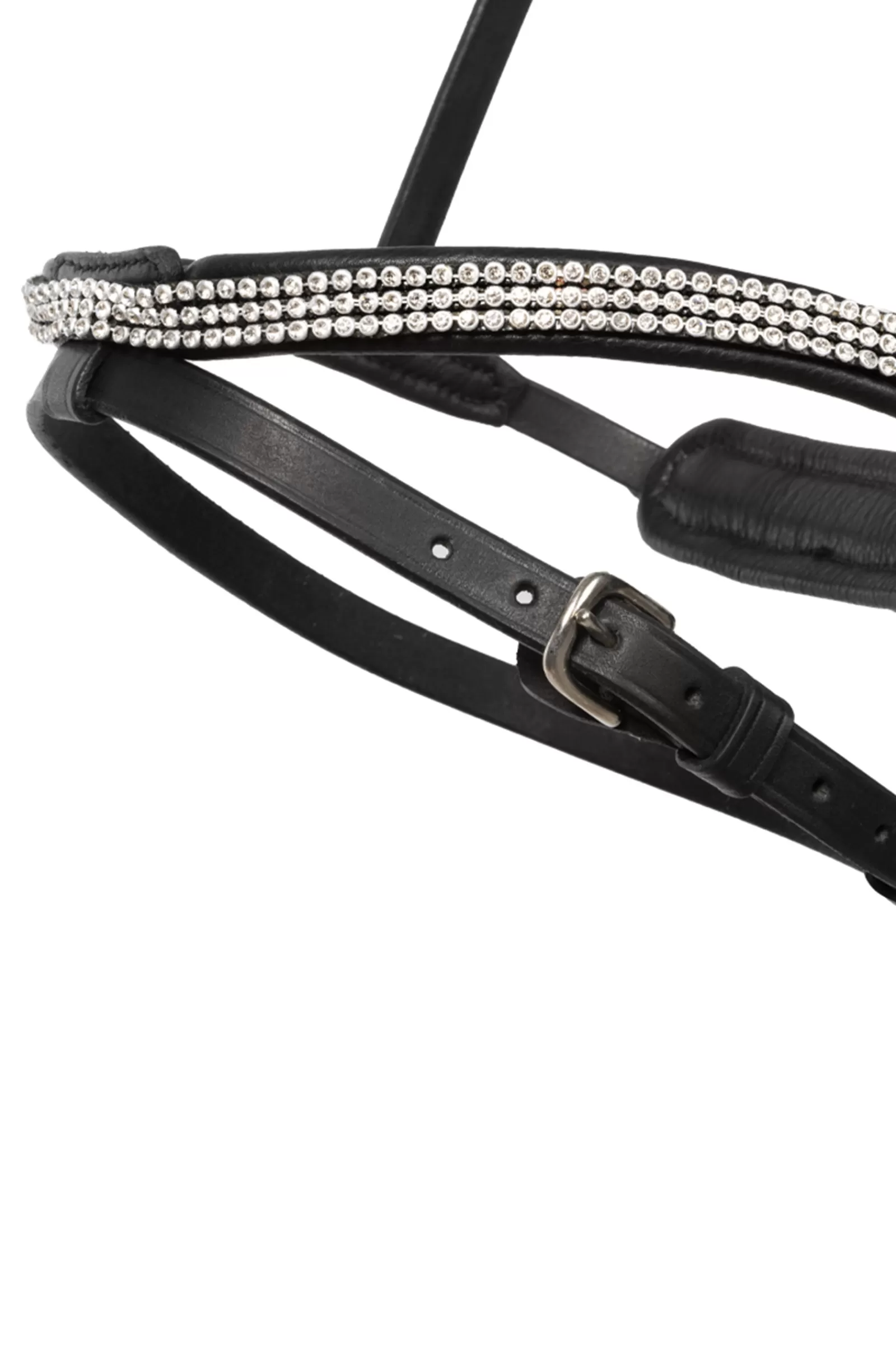 Flash Sale kavalkade Hvitur English Noseband For Aradis Icelandic Bridle Black