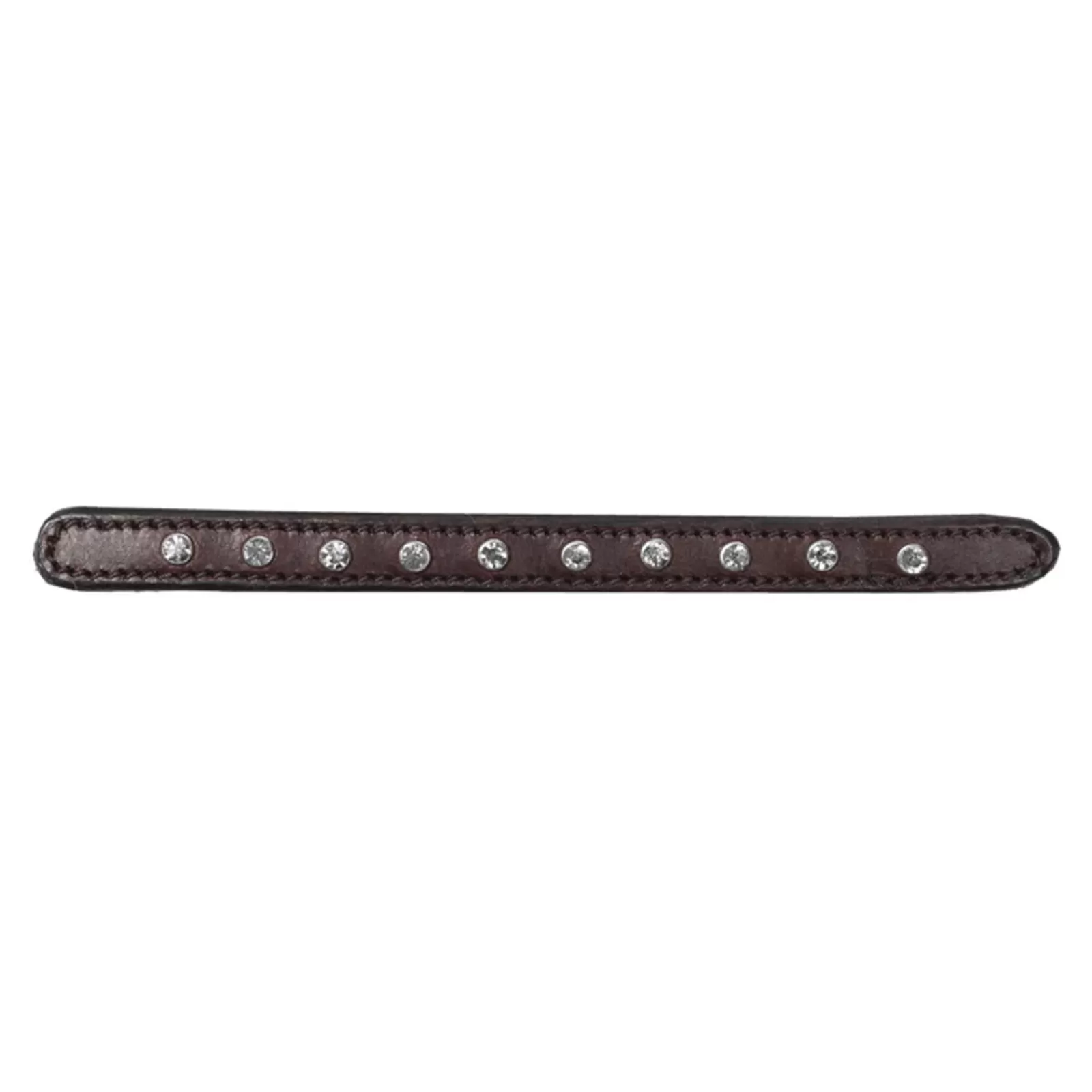 Store kavalkade Leyla Deco-Patch For Breastplate, With Lacquer And White Stones Brown/White
