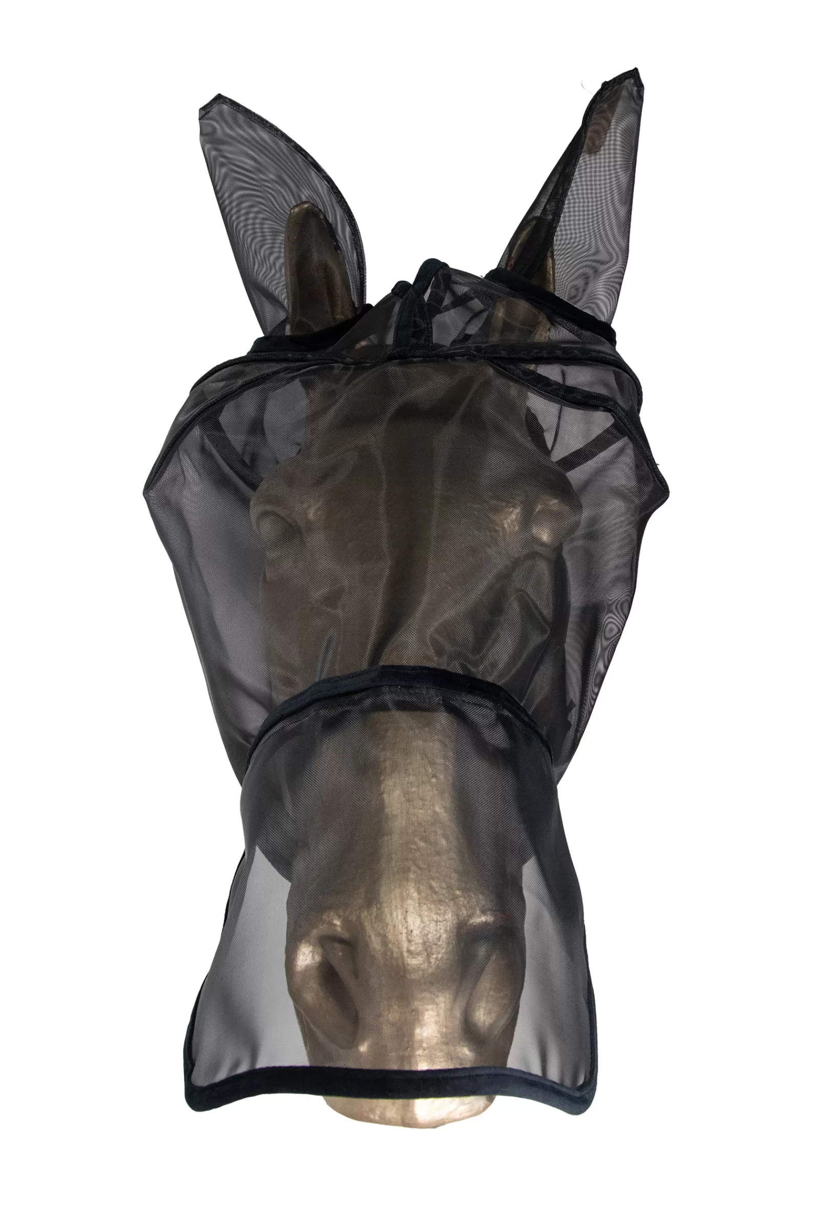 kentucky Horsewear Classic Vliegenmasker Met Oren En Neusflap- Vliegenmaskers & Vliegenfrontriemen
