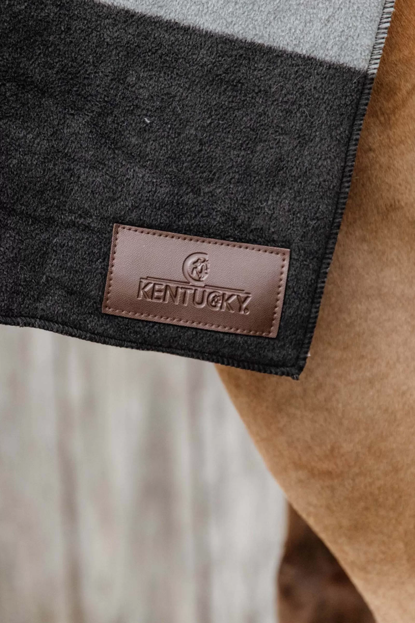 kentucky Horsewear Heavy Fleece Deken Square- Zweetdekens & Fleecedekens