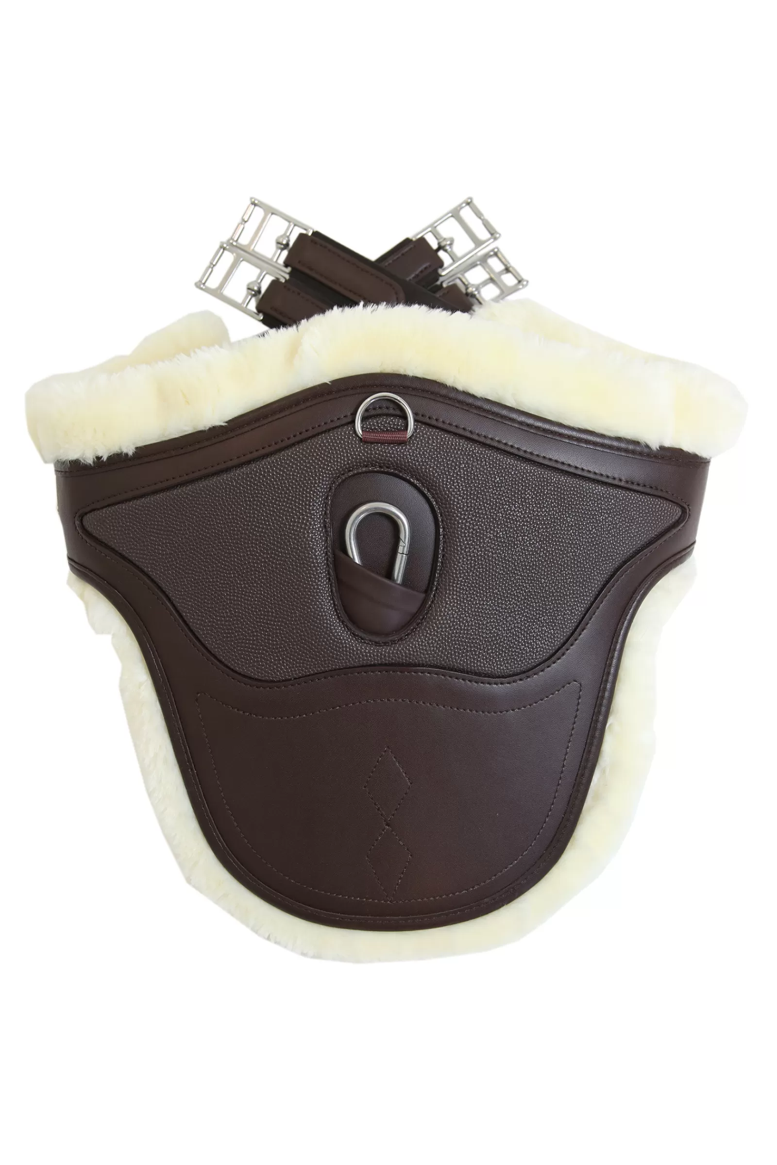 Hot kentucky Horsewear Sheepskin Stud Special Girth Brown