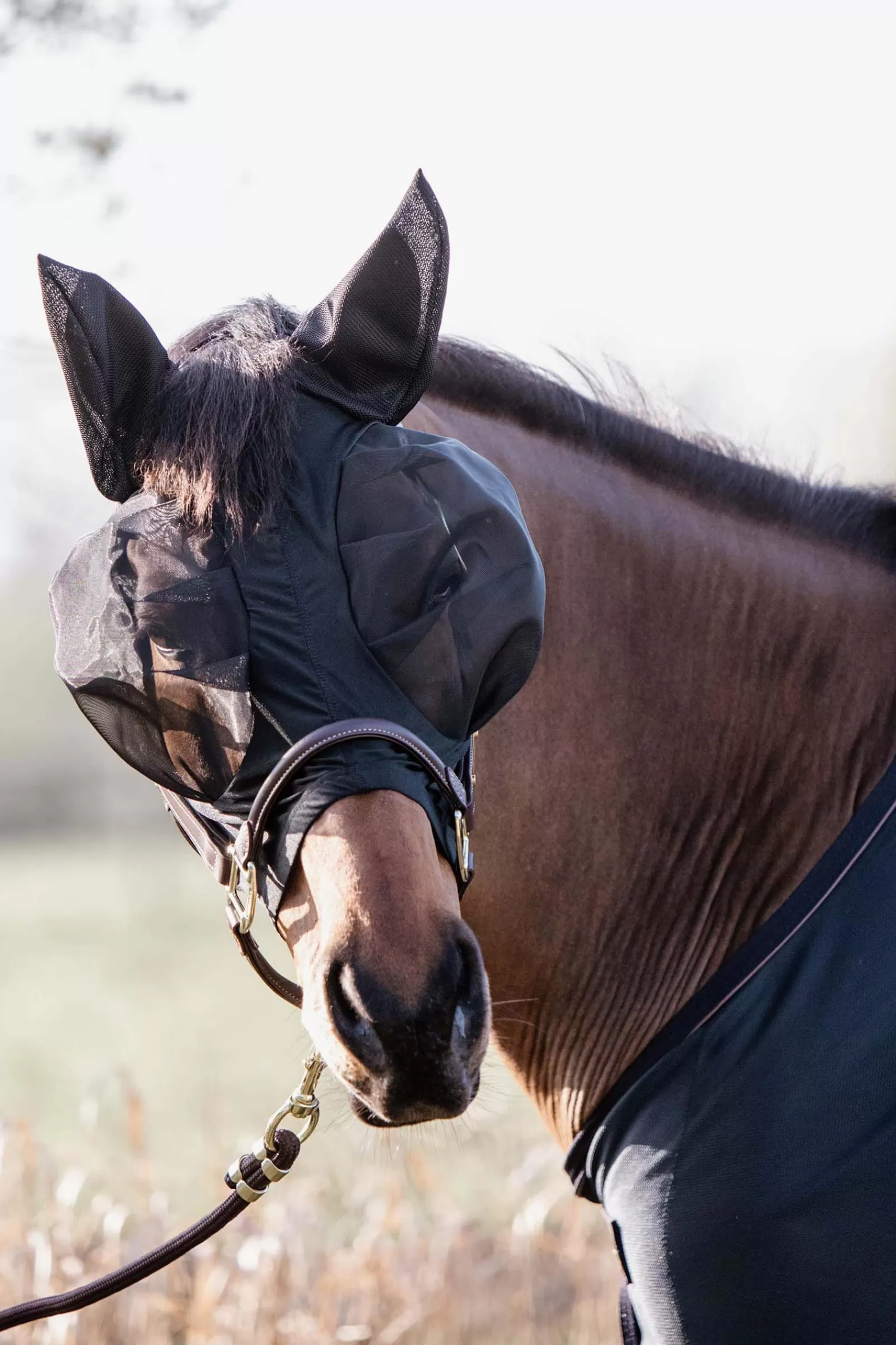 kentucky Horsewear Vliegenmasker Slim Fit- Vliegenmaskers & Vliegenfrontriemen