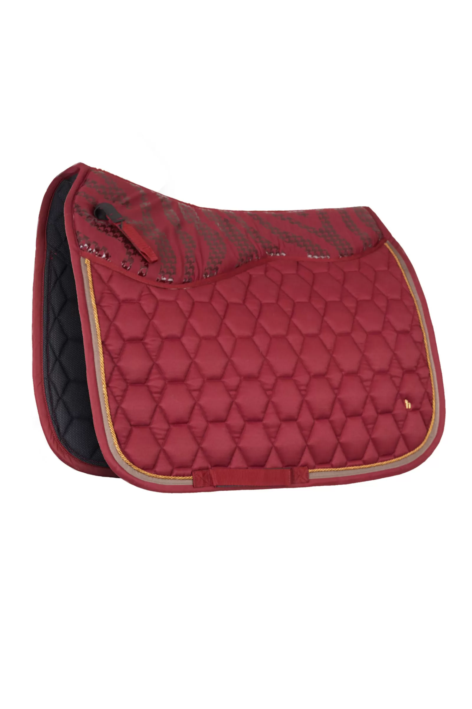 Discount * Kenya Dressuurzadeldek Rhubarb Dark Red