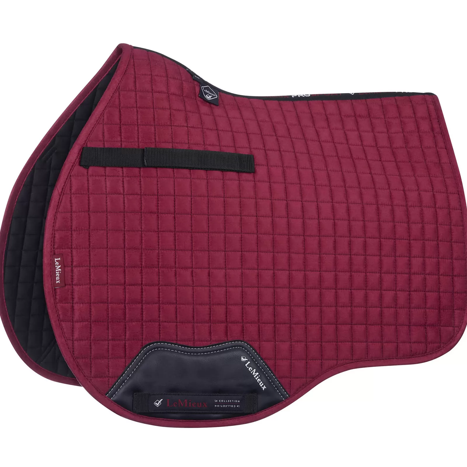 Sale lemieux Seasonal Luxury Springzadeldek, Vierkant Mulberry Red