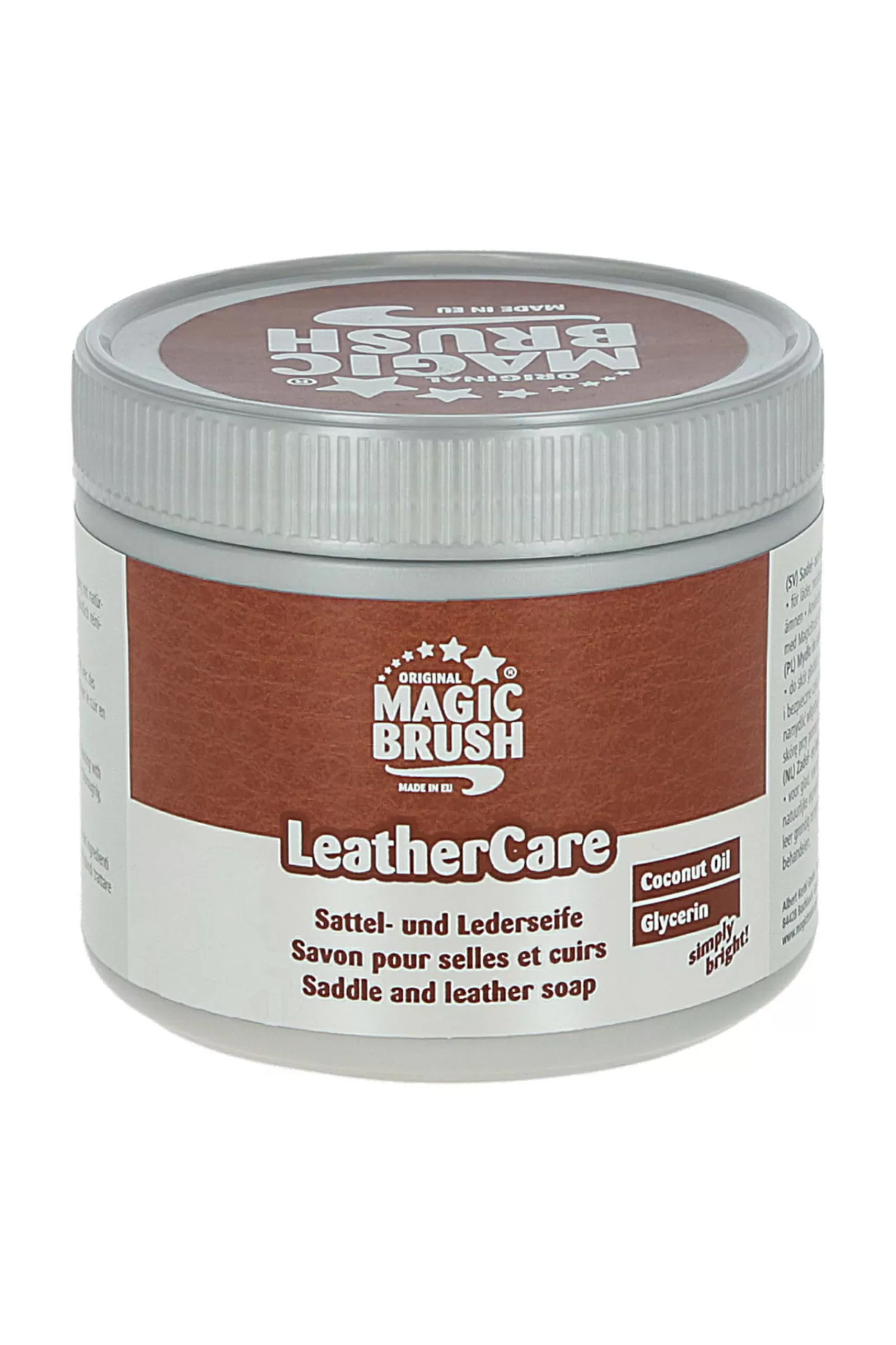 Hot magicbrush Lederzeep, 500 Ml Grey/Brown