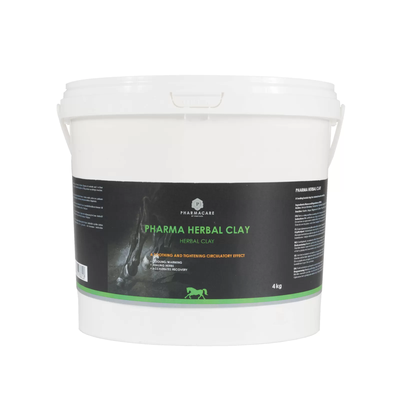 Hot pharmacare Pharma Herbal Clay, 4Kg Finnish/Swedish/Norwegian/Danish