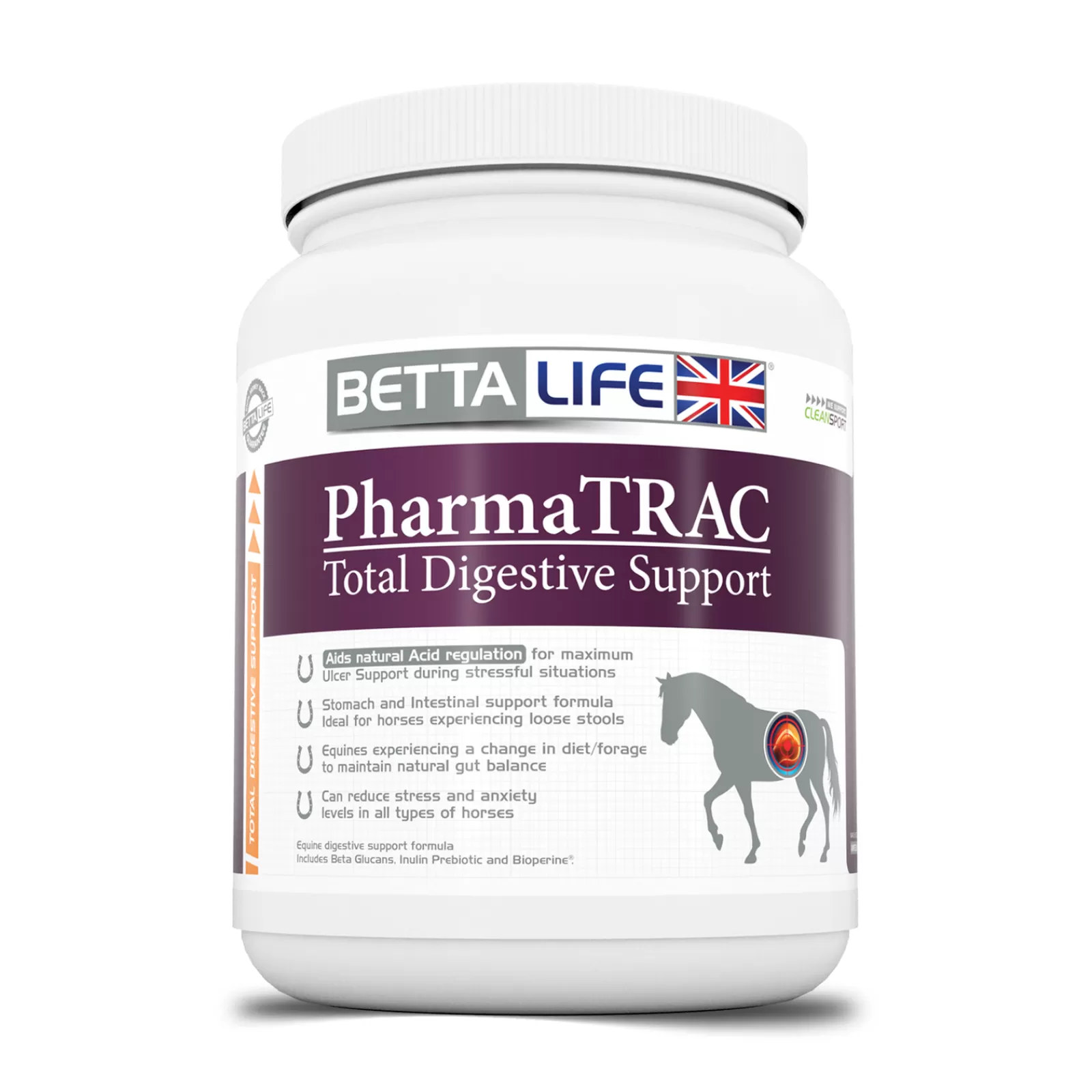 Store bettalife Pharmatrac Total Digestive Support Equine Supplement, 1Kg Niet Gespecificeerd