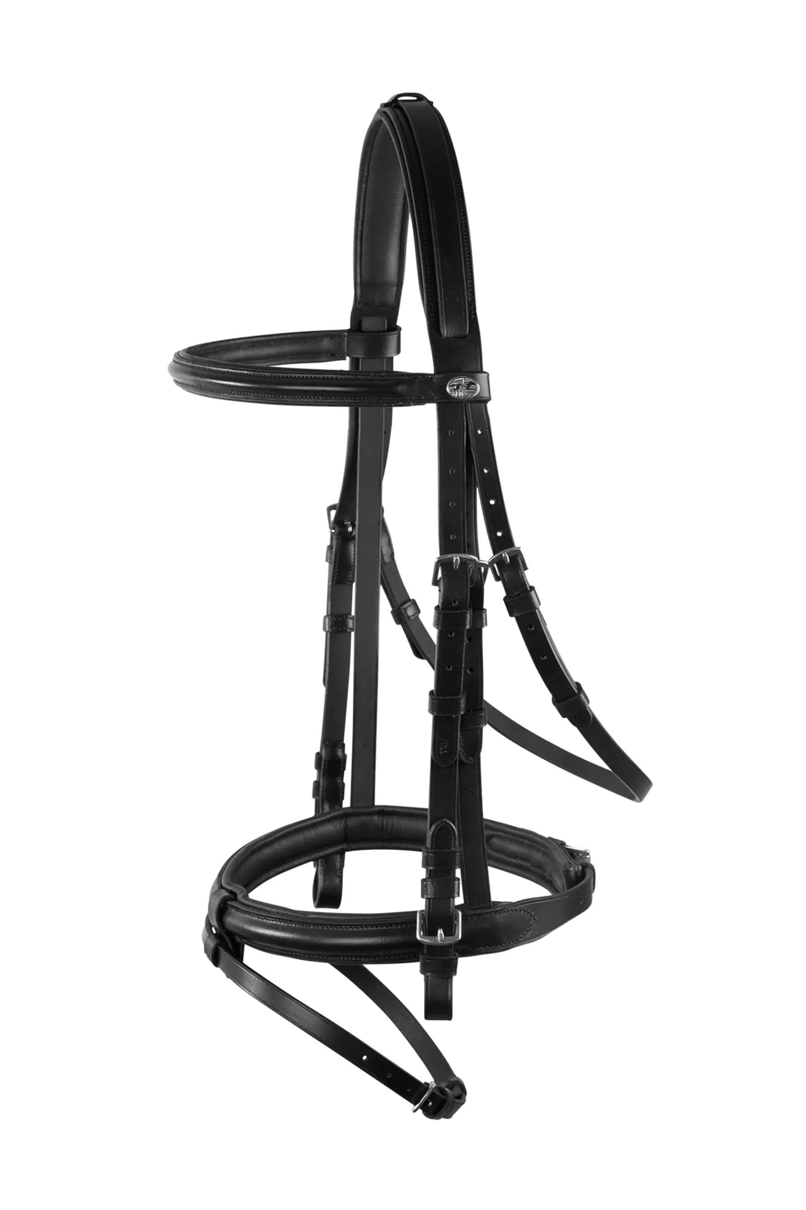 Cheap schockemohle Bremen Wide Bridle Black/Silver