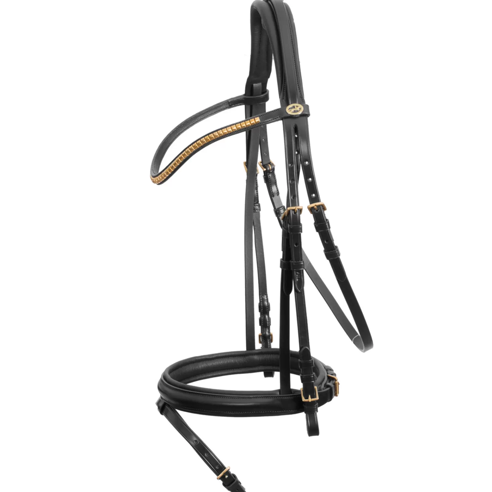 Outlet schockemohle Colombo Hoofdstel Black/Gold