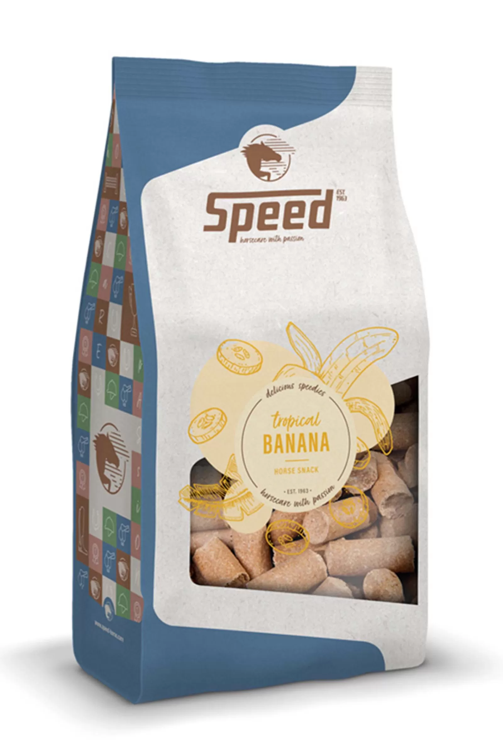 Flash Sale speed Banana Delicious ies, Treats, 1Kg White/Blue