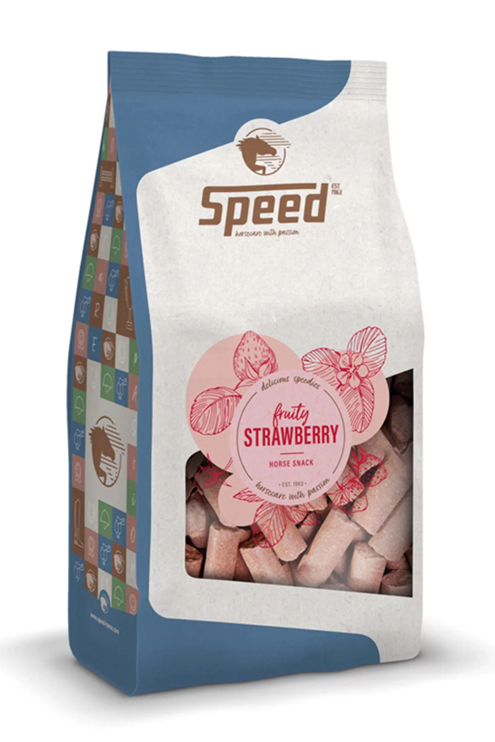 Outlet speed Strawberry Delicious ies, Treats, 1Kg White/Blue