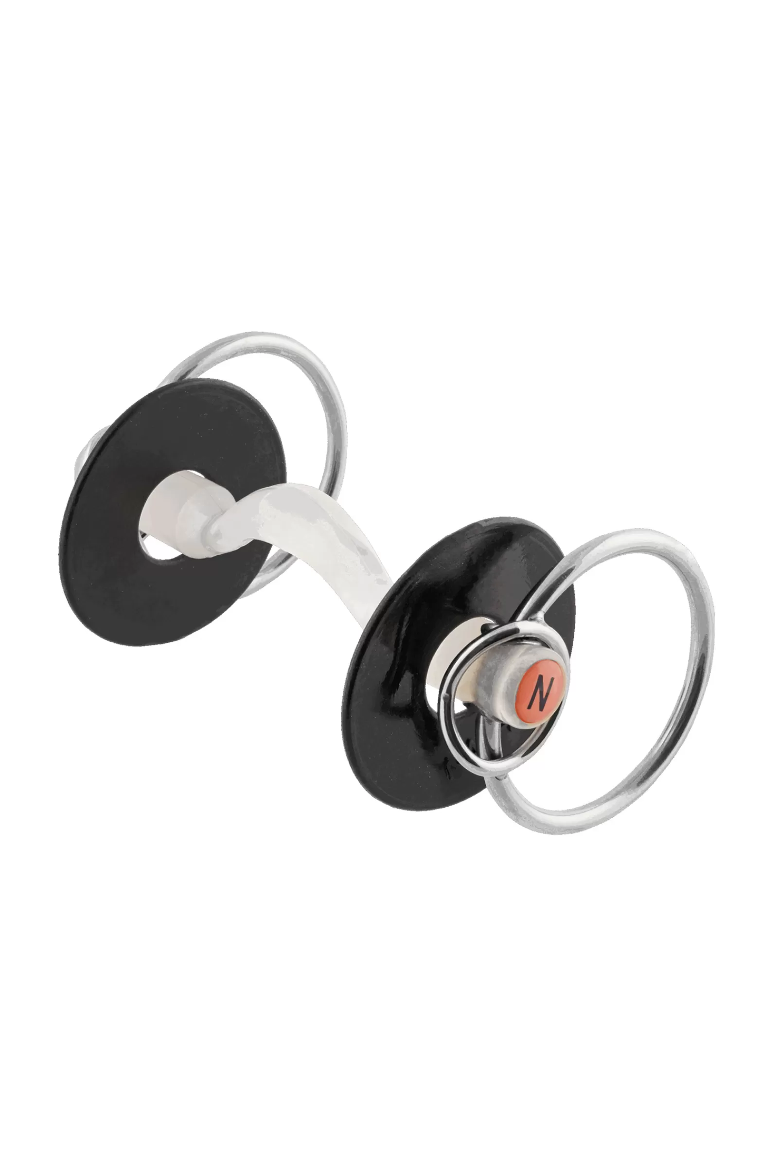 sprenger Nathe Mullen Mouth Bit 20 Mm, Met Tongboog En Extra Kleine Ringen (70 Mm)- Watertrensen
