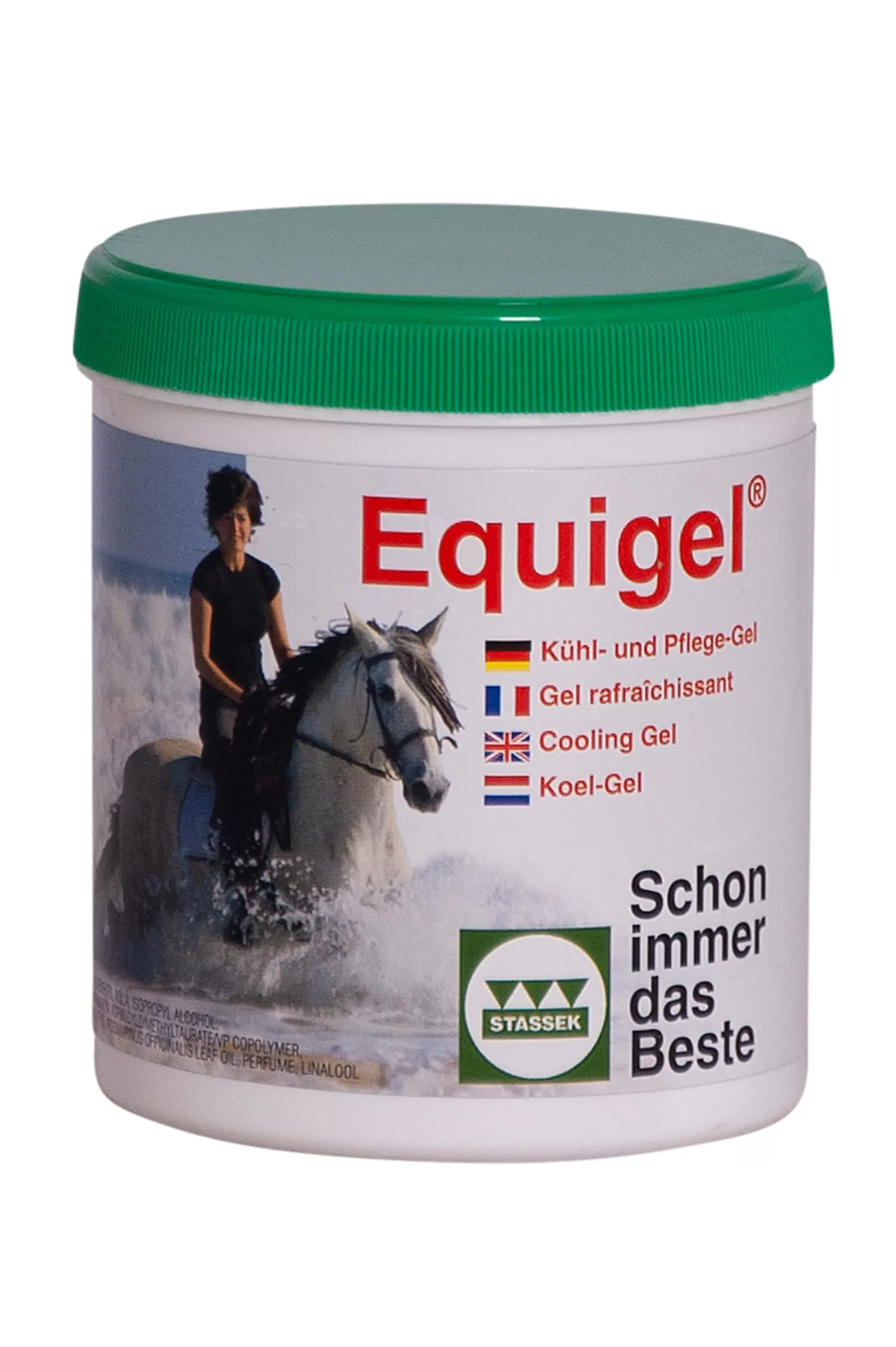 Sale stassek Equigel Koelende En Kalmerende, 500 Ml Green