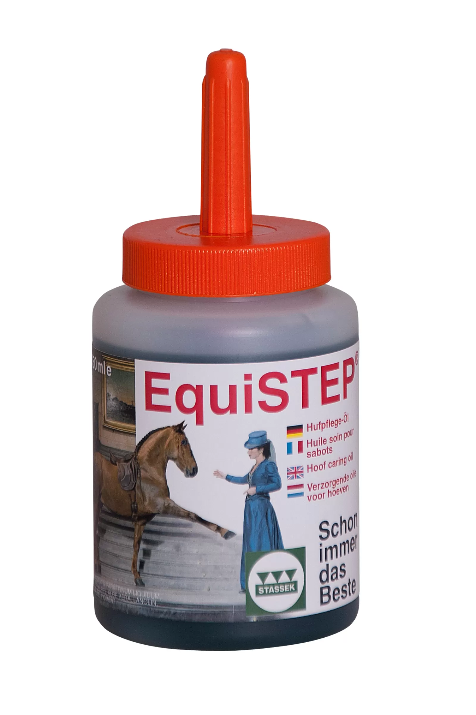 Shop stassek Equistep Hoefolie Met Borstel, 450 Ml Dark Green