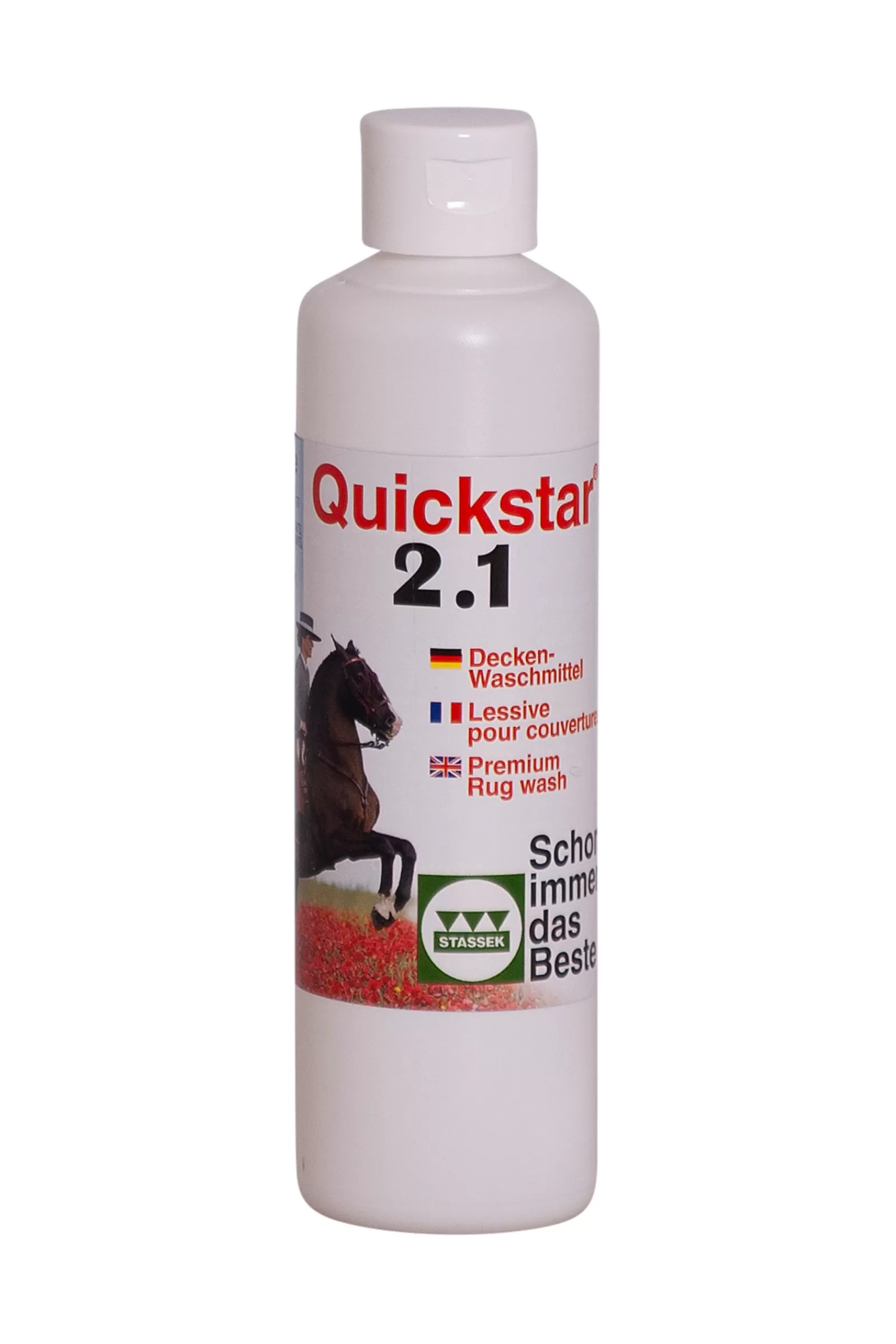 Clearance stassek Quickstar 2.1 Premium Reinigingsmiddel Voor Dekens En Zadeldekens, 250 Ml Clear