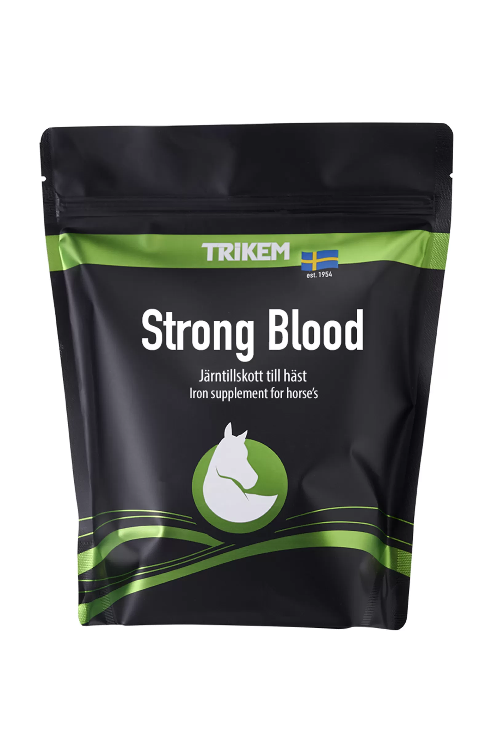 Fashion trikemsport Trikem Sterk Bloed, 900G Black/Green